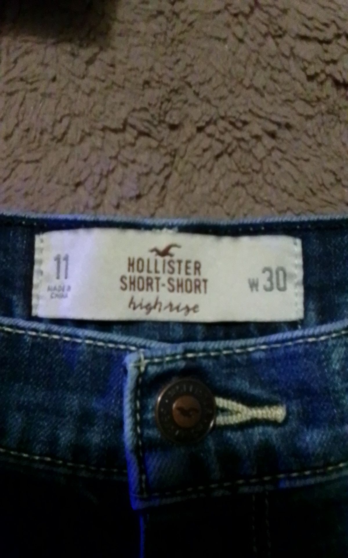 Hollister Hollister Short Shorts blue jean Size 30" / US 8 / IT 44 - 1 Thumbnail