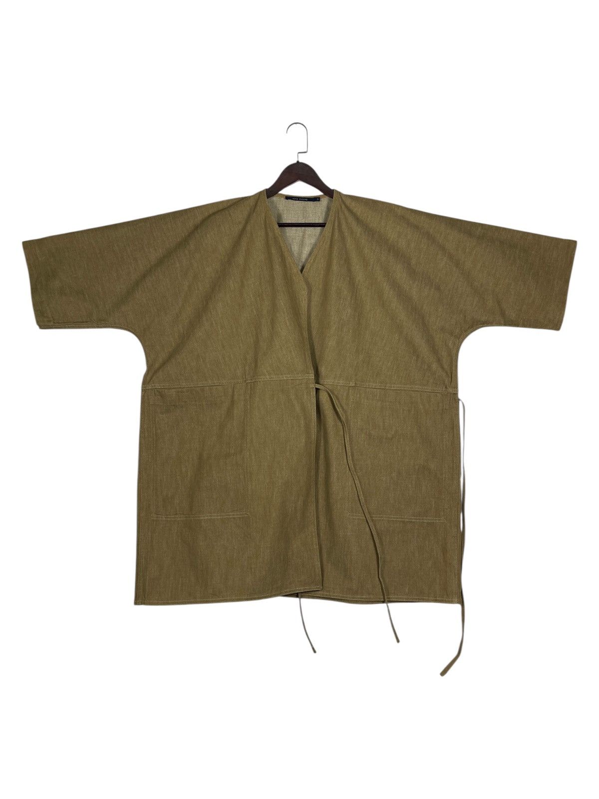 SOFIE D'HOORE Vintage Sofie D’Hoore Belgium Minimalist Cotton Wrap Jacket Size XS / US 0-2 / IT 36-38 - 2 Thumbnail