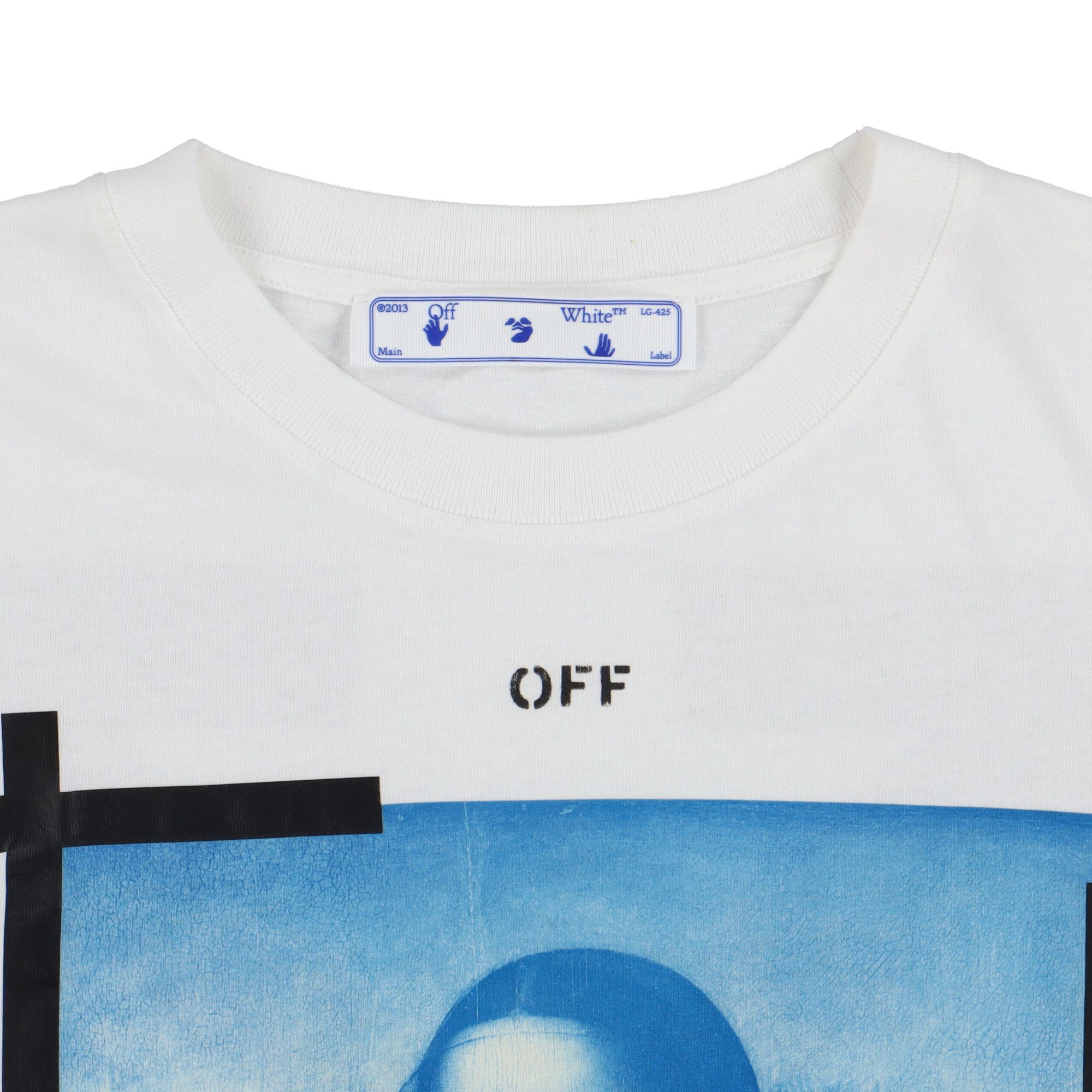 Off-White White Mona Lisa Double Layer Arrows Long Sleeve T-Shirt Size XS / US 0-2 / IT 36-38 - 7 Thumbnail