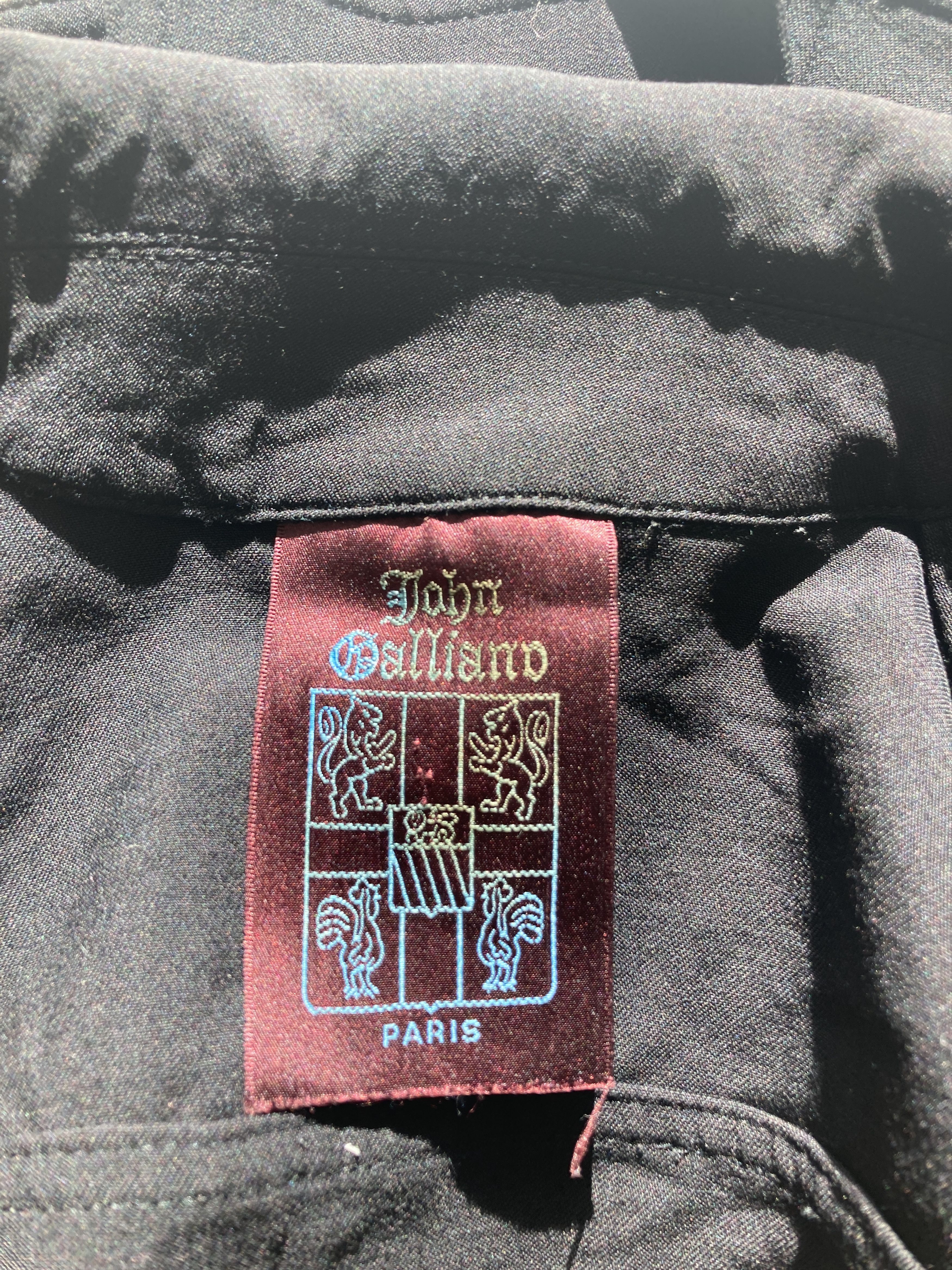 John Galliano FW2001 Archive Snap Button Jacket Size XS / US 0-2 / IT 36-38 - 9 Thumbnail