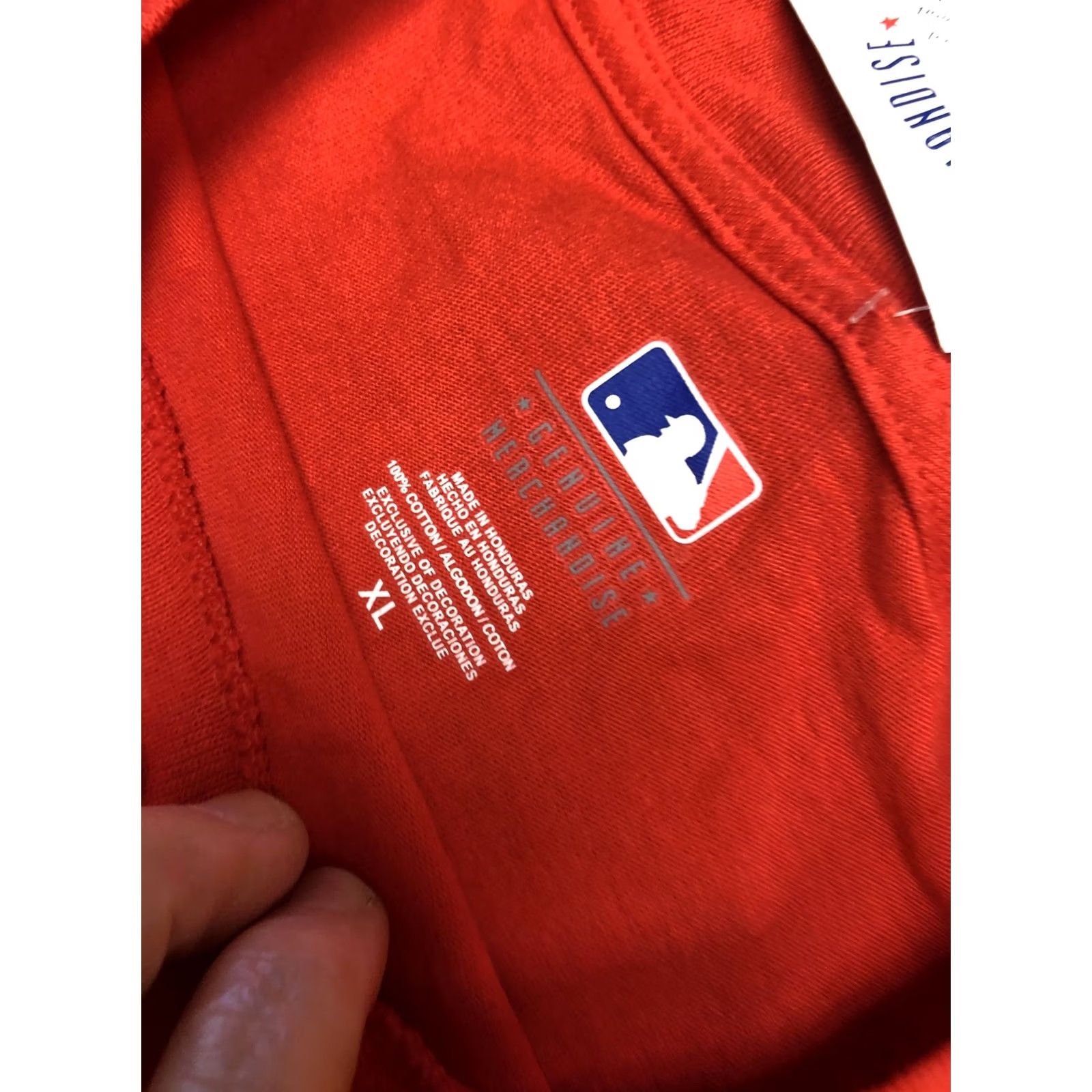 MLB VINTAGE MLB Merchandise Jason Werth Phillies Jersey Shirt XL Red Crew Neck Short Sleeve Mens Classic Fit Gift Size US XL / EU 56 / 4 - 4 Thumbnail