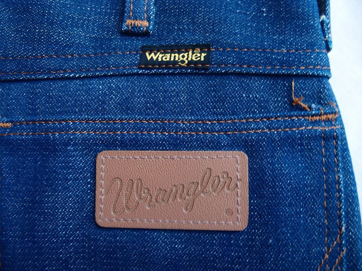 Wrangler Vintage Wrangler 945DEN Flare Denim Jeans MADE IN USA 29x38 Size US 29 - 5 Thumbnail