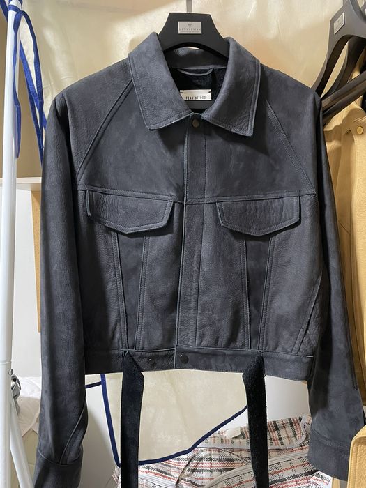 Fear of God Fear Of God 6th Collection Nubuck Trucker Jacket XS