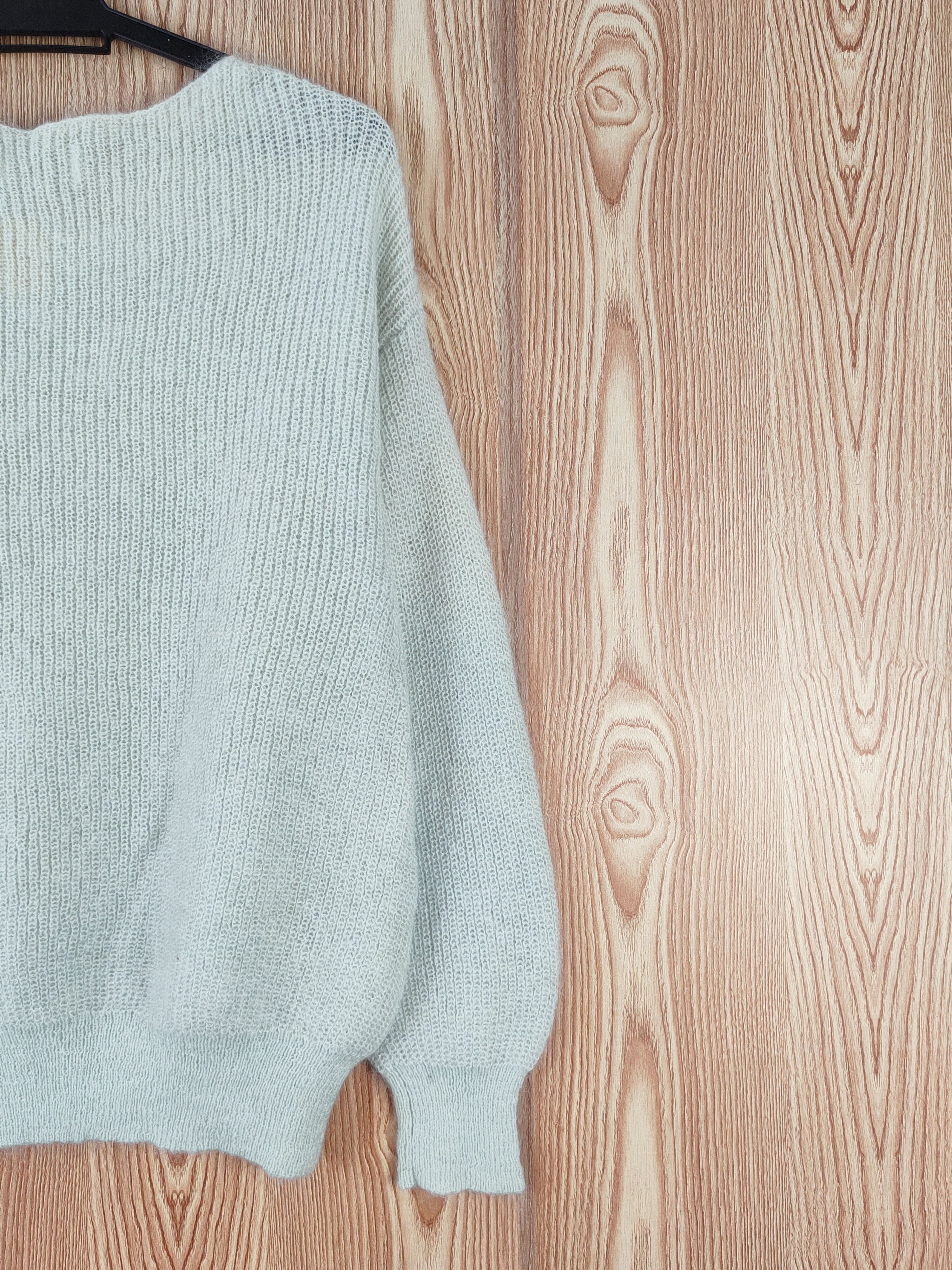 Japanese Brand × Vintage Slobe Green Knitwear Sweatshirts #W562 Size M / US 6-8 / IT 42-44 - 9 Thumbnail
