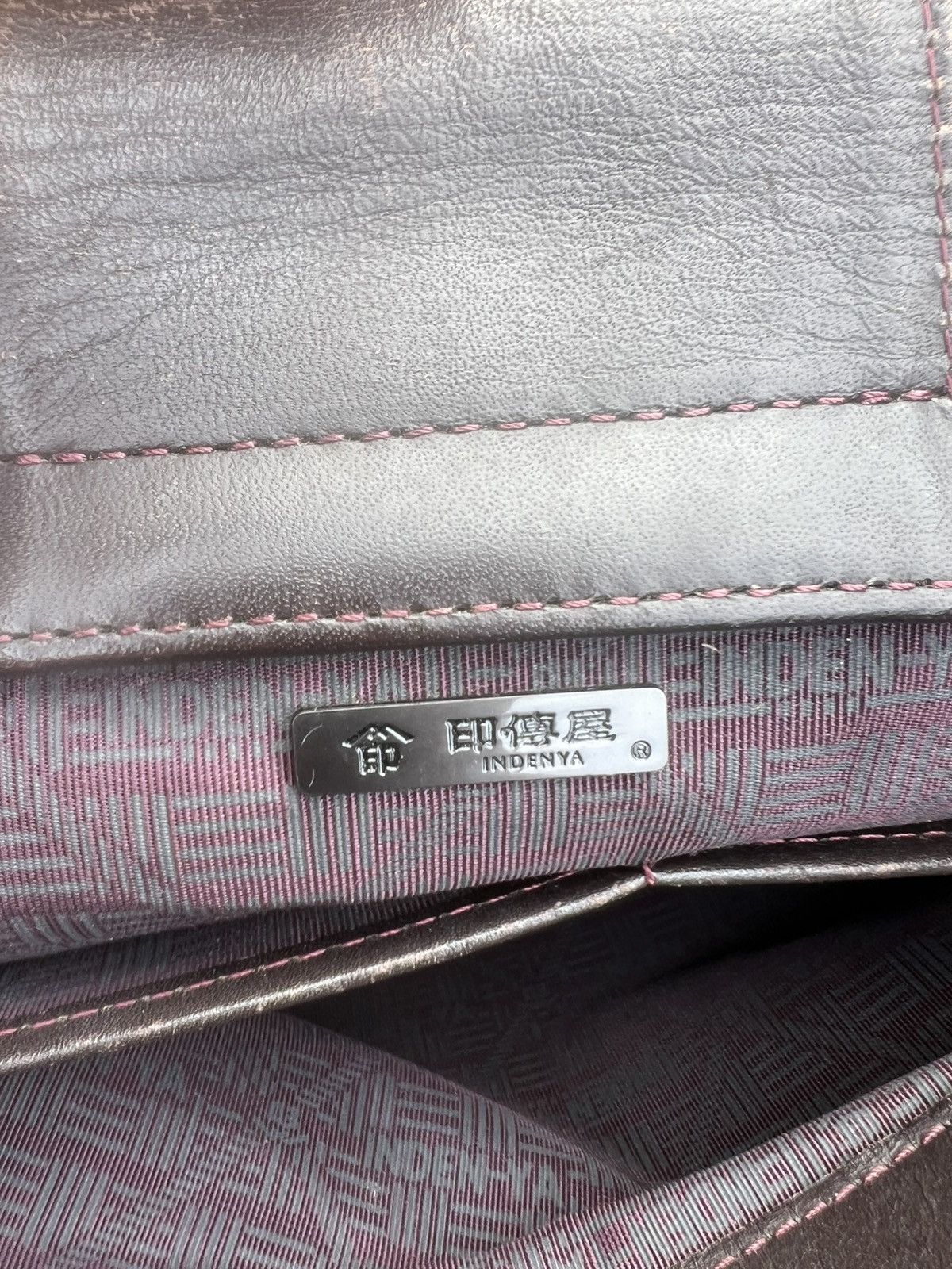 Leather Indenya Japan Fade Patina Leather Shoulder Bag Size ONE SIZE - 19 Thumbnail