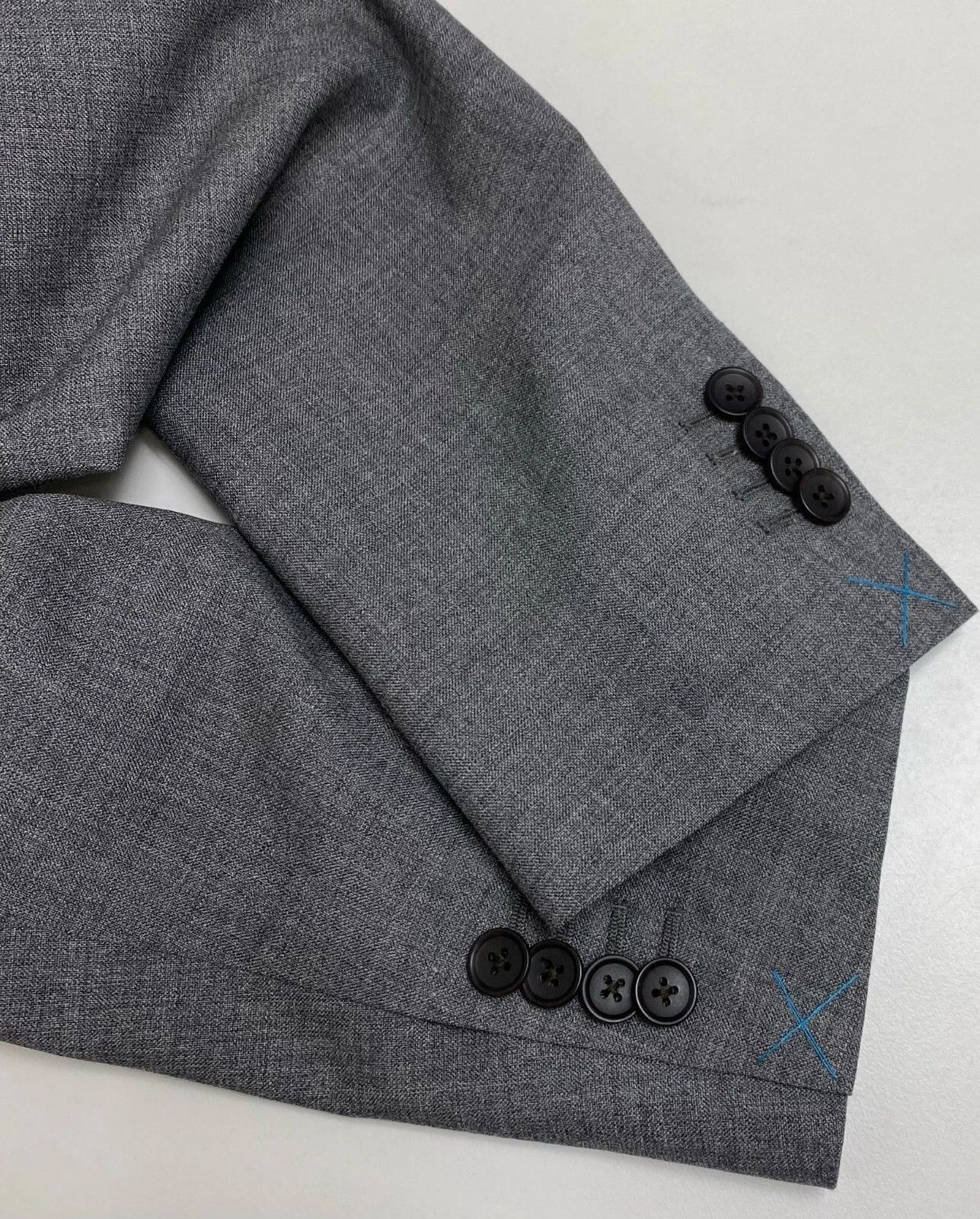 Suitsupply Men Suitsupply Blazer Lazio Single Breasted Pure Wool US34 Size 34R - 3 Thumbnail
