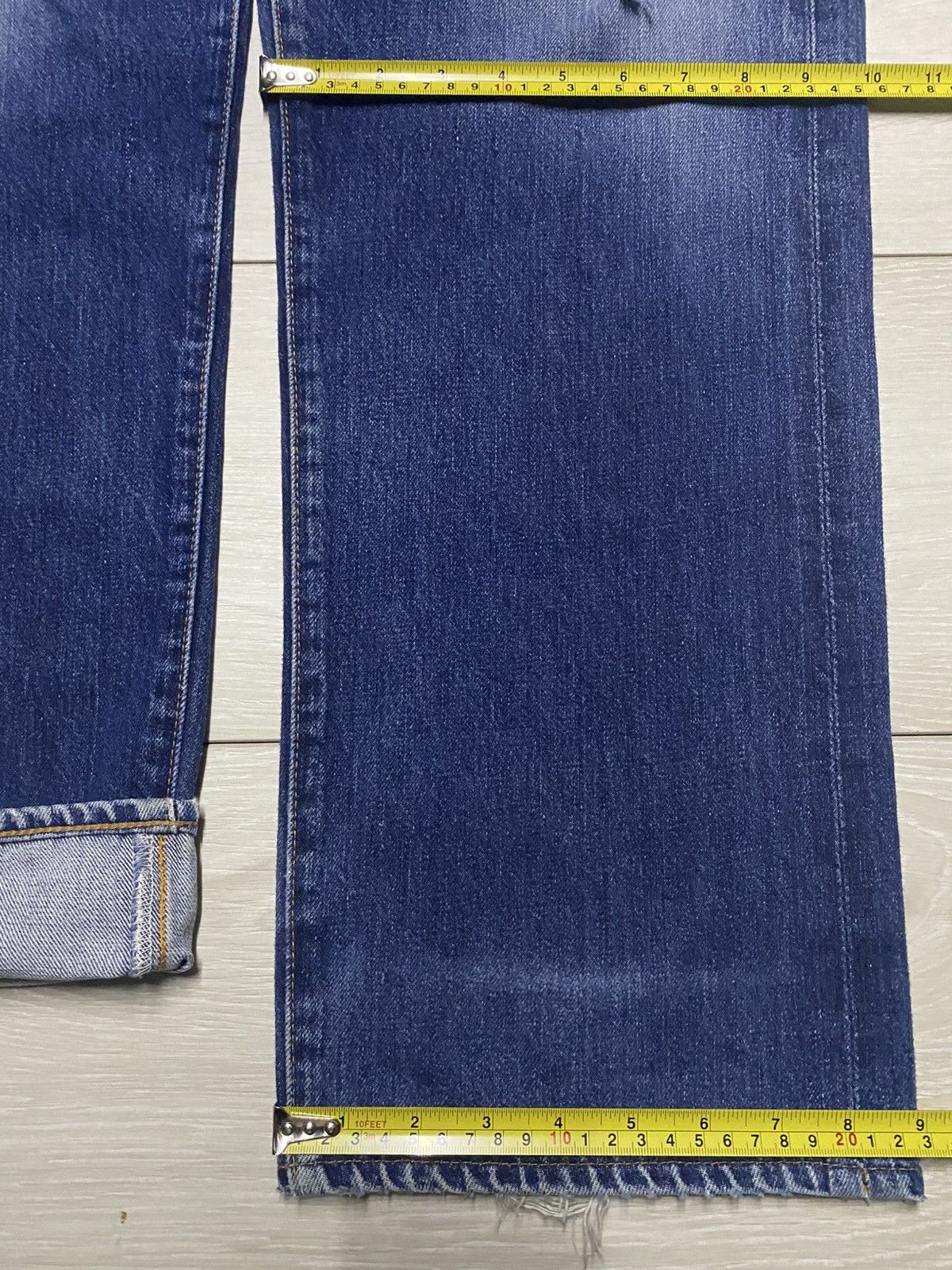 Levi's Levis Big E 551zxx 90s Vintage Zipper Baggy Jeans Size US 31 - 18 Thumbnail