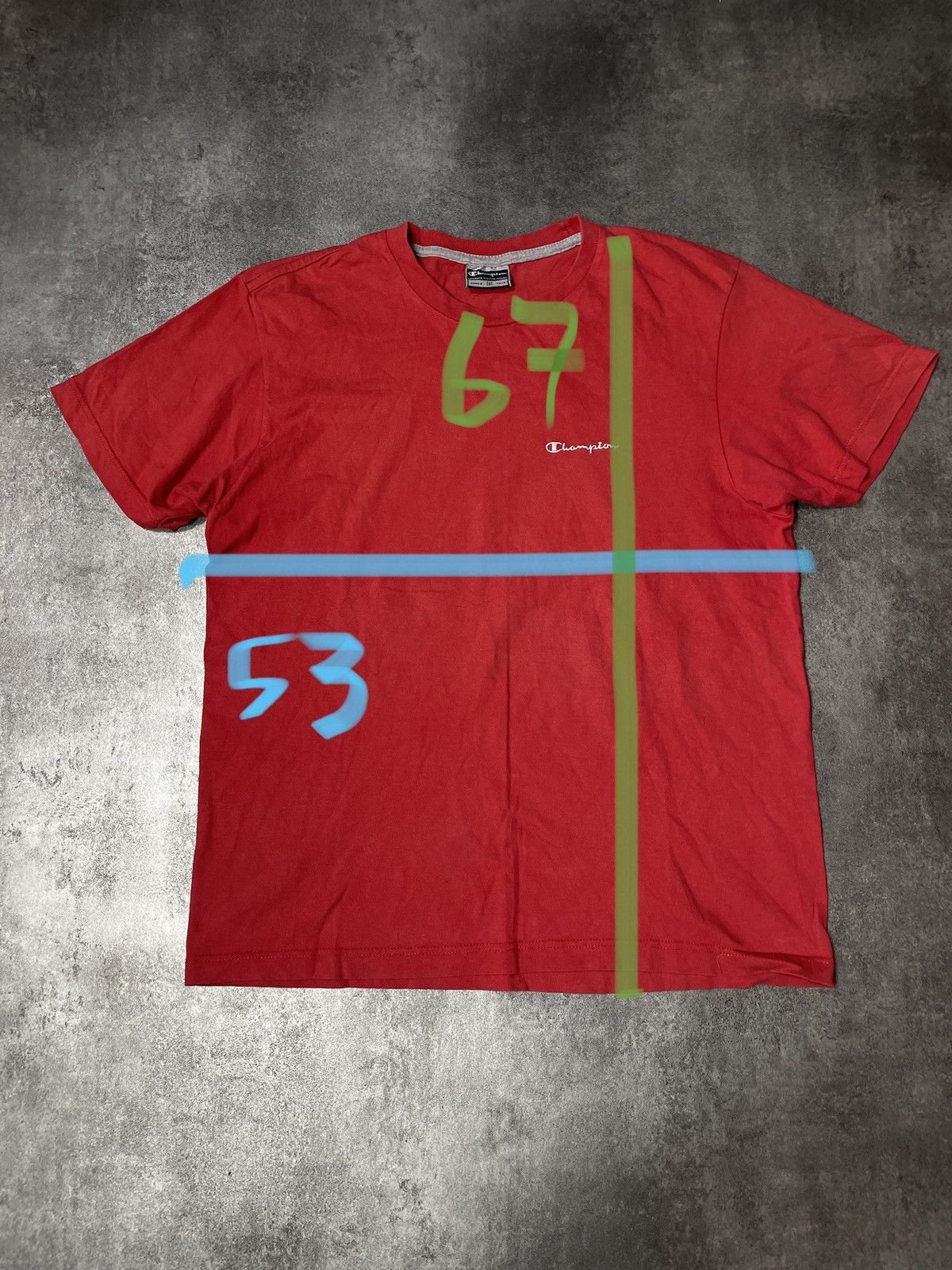 Champion × Vintage 🔥Offers🔥Champion Vintage Y2K Tee Mini Logo Rare Size US M / EU 48-50 / 2 - 8 Thumbnail