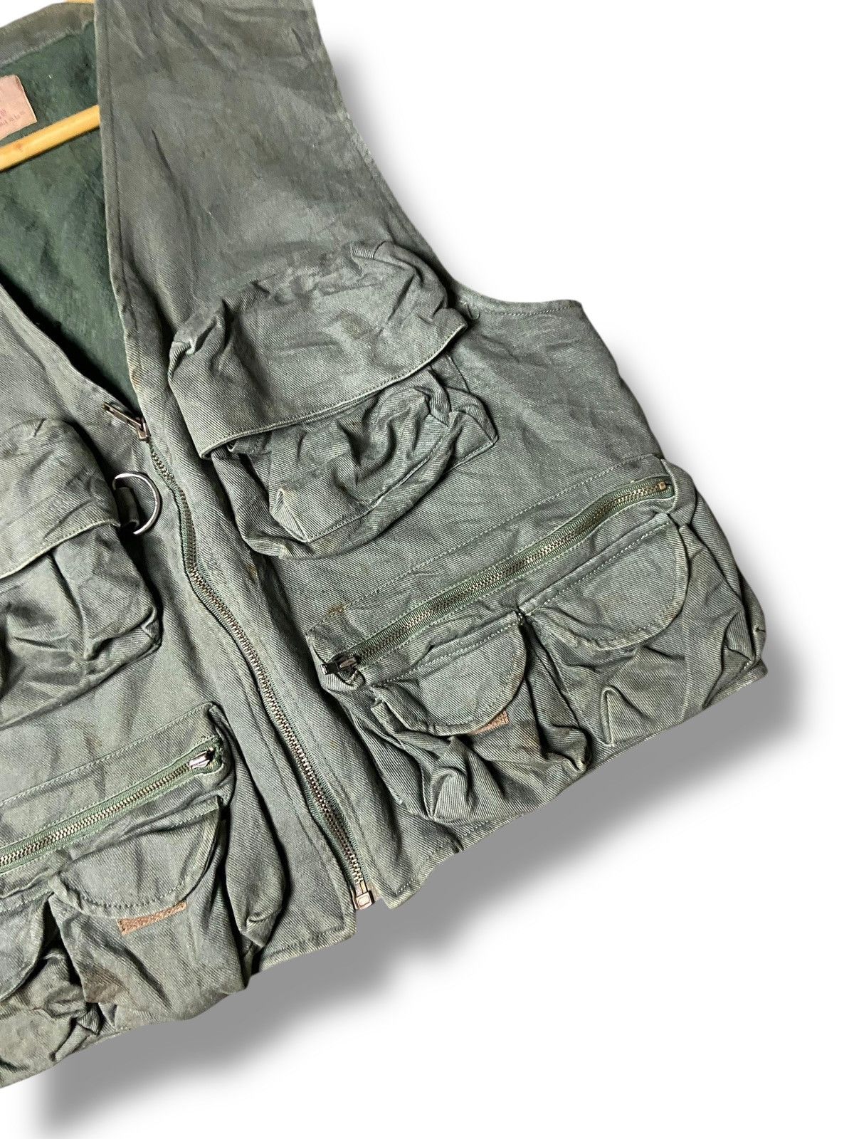 Japanese Brand Jungle Storm Utility Canvas Vest (171) Size US L / EU 52-54 / 3 - 5 Thumbnail