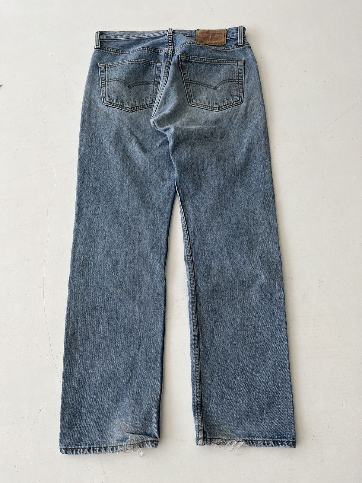 Levi's Vintage Levi’s 501 jeans classic fit stone washed wide leg Size US 32 / EU 48 - 1 Thumbnail