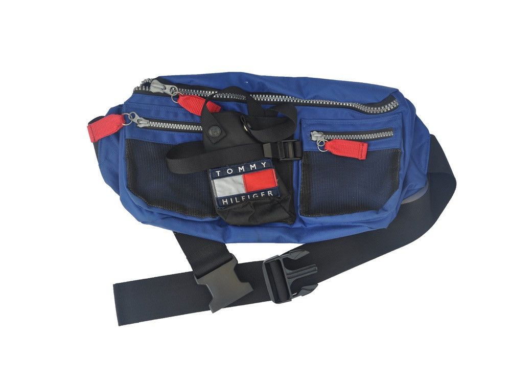 Tommy Hilfiger × Vintage Vintage Tommy Hilfiger Athletic Gear Fanny Pack Size ONE SIZE - 1 Thumbnail