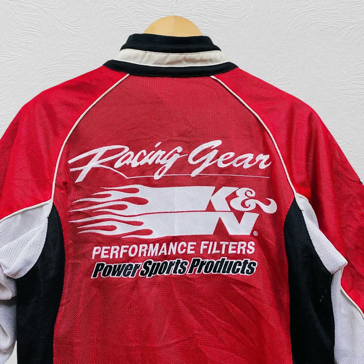Kadoya Vintage K&N racing gear jacket biker Size US L / EU 52-54 / 3 - 8 Thumbnail