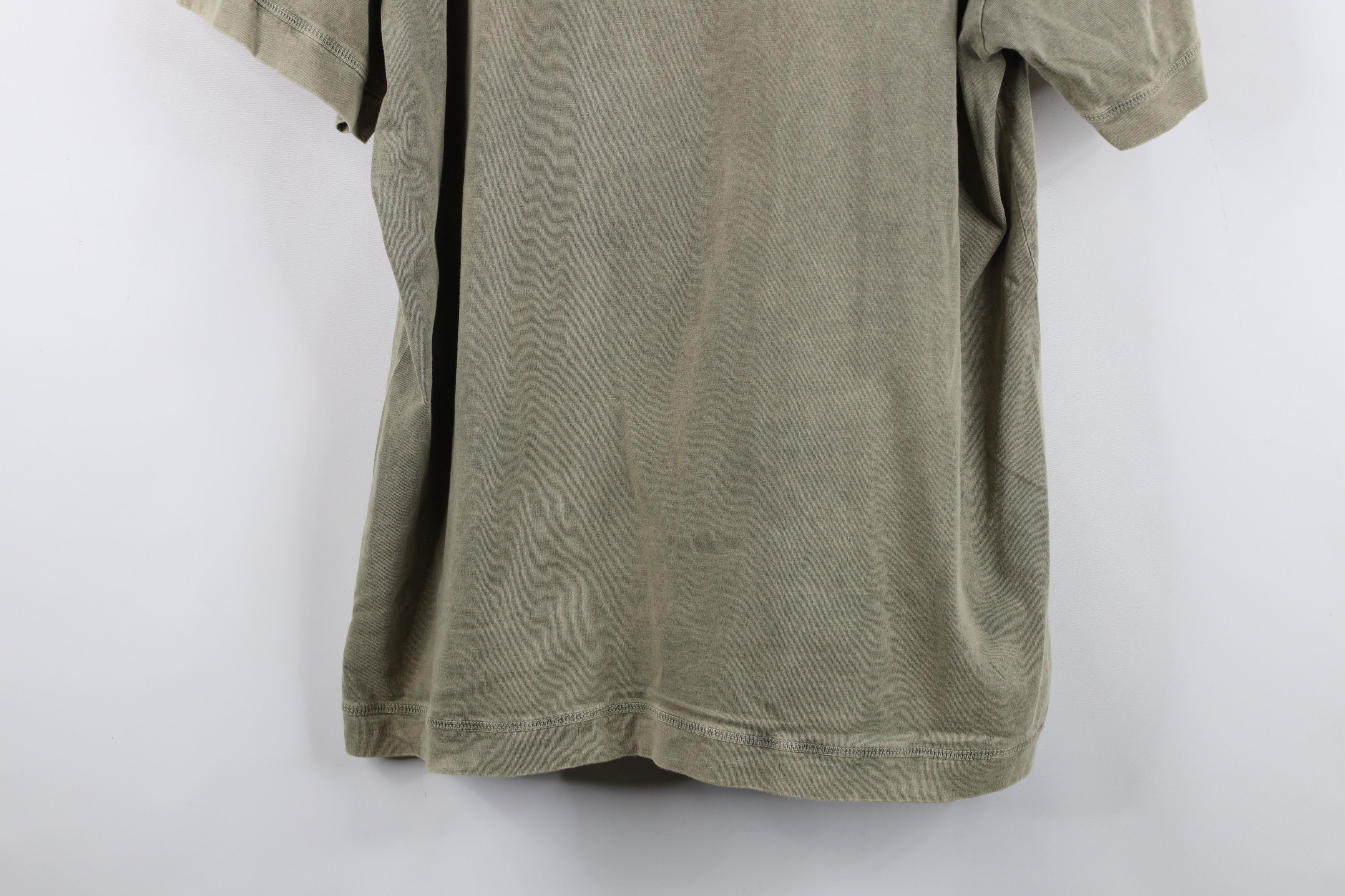 Vintage Vintage 90s Greece Spartan Helmet Henley T-Shirt Green Size US XXL / EU 58 / 5 - 15 Thumbnail