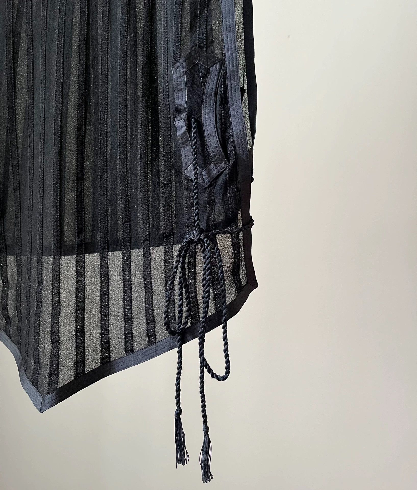 Number (N)ine Number (N)ine 09SS Silk Vest Black Size US M / EU 48-50 / 2 - 4 Thumbnail