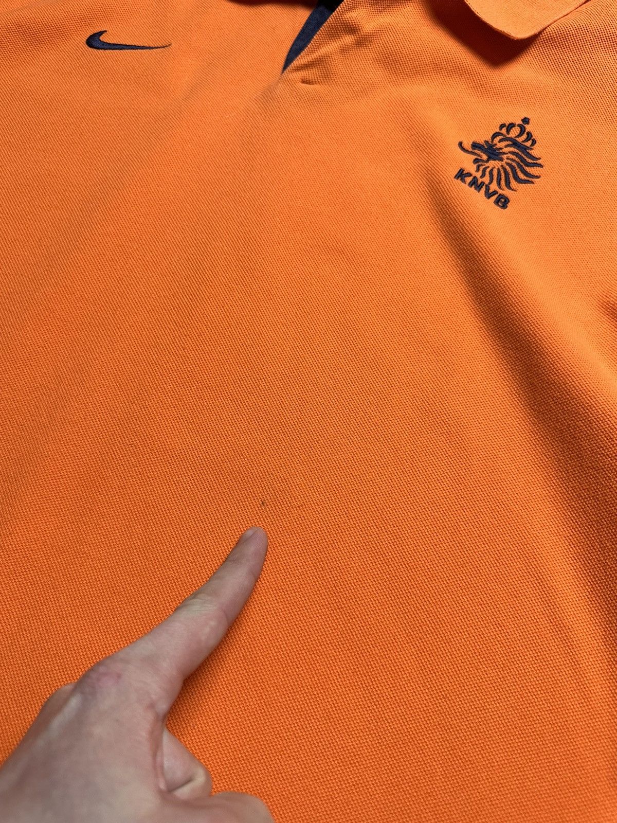 Vintage Vintage Nike Nederland soccer polo Holland size XXL Size US XXL / EU 58 / 5 - 7 Thumbnail
