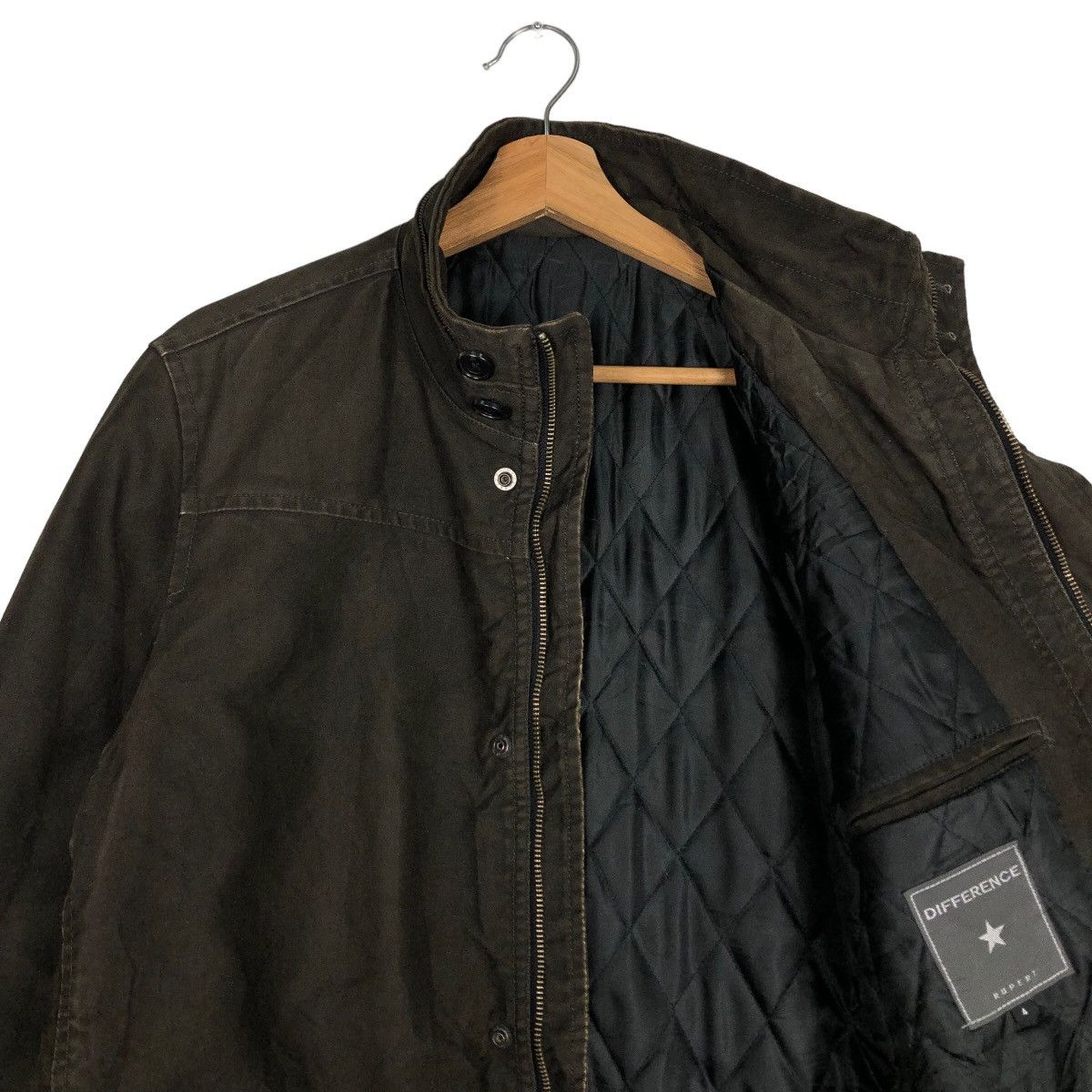 Japanese Brand 🔥Vtg Biker Jacket Difference Japan Punk Multi Zipper Size US L / EU 52-54 / 3 - 10 Thumbnail