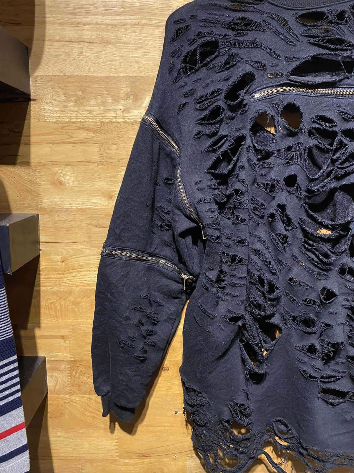 20471120 × Beauty Beast × Hysteric Glamour Japanese Crazy Distressed OneSpo ERD number nine style Size US L / EU 52-54 / 3 - 6 Thumbnail