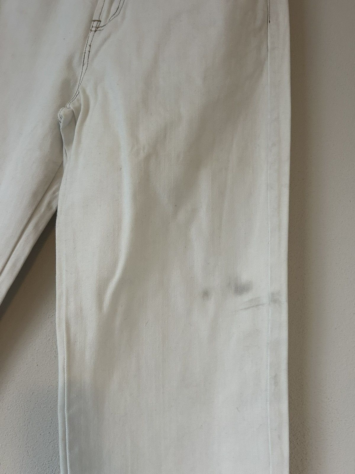 Marithe + Francois Girbaud Martine Françoise Girbaud Graphic Distressed Jeans - Size 32 Size US 32 / EU 48 - 6 Thumbnail