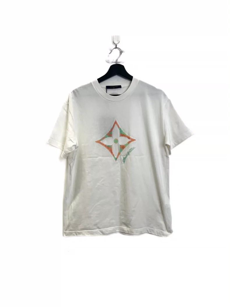 Louis Vuitton louis vuitton Beaded printed short sleeve Size US S / EU 44-46 / 1 - 2 Thumbnail
