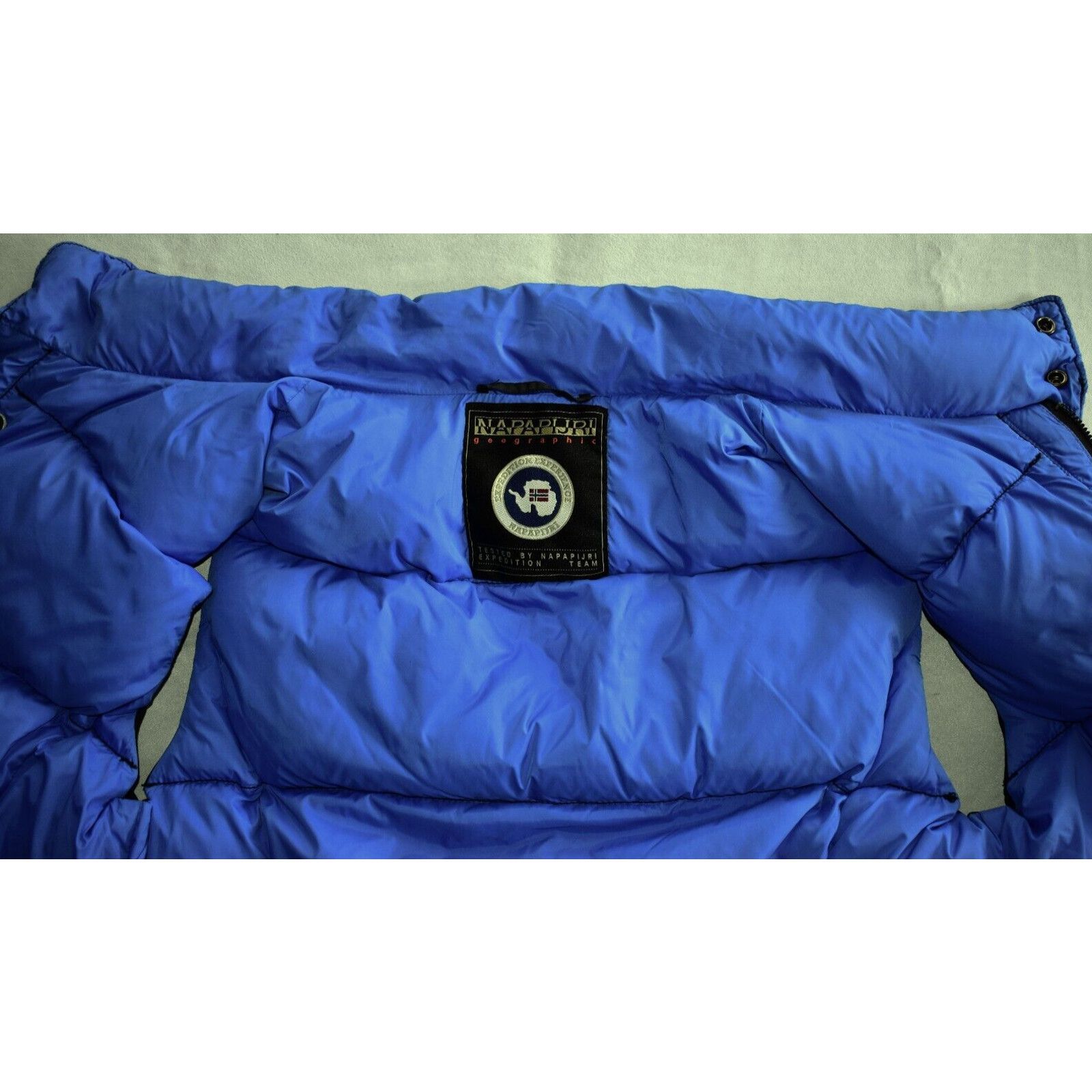 Napapijri NAPAPIJRI GEORGAPHIC Quilted Duck Down Feather Puffer Vest L Size L / US 10 / IT 46 - 7 Thumbnail