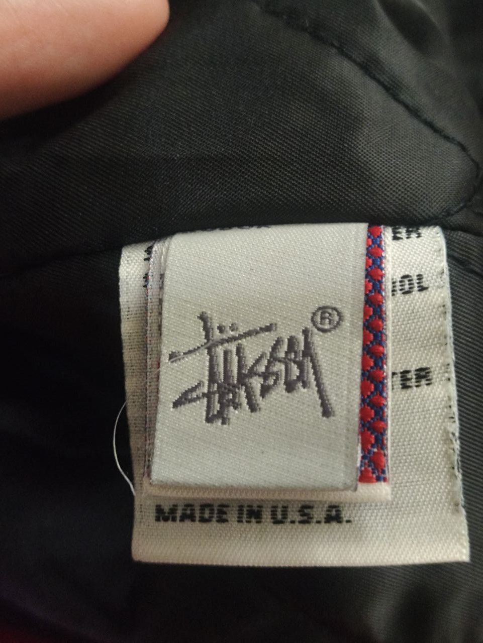 Stussy Stussy 25th Anniversary Varsity Jacket Black on Black Size US XL / EU 56 / 4 - 5 Thumbnail