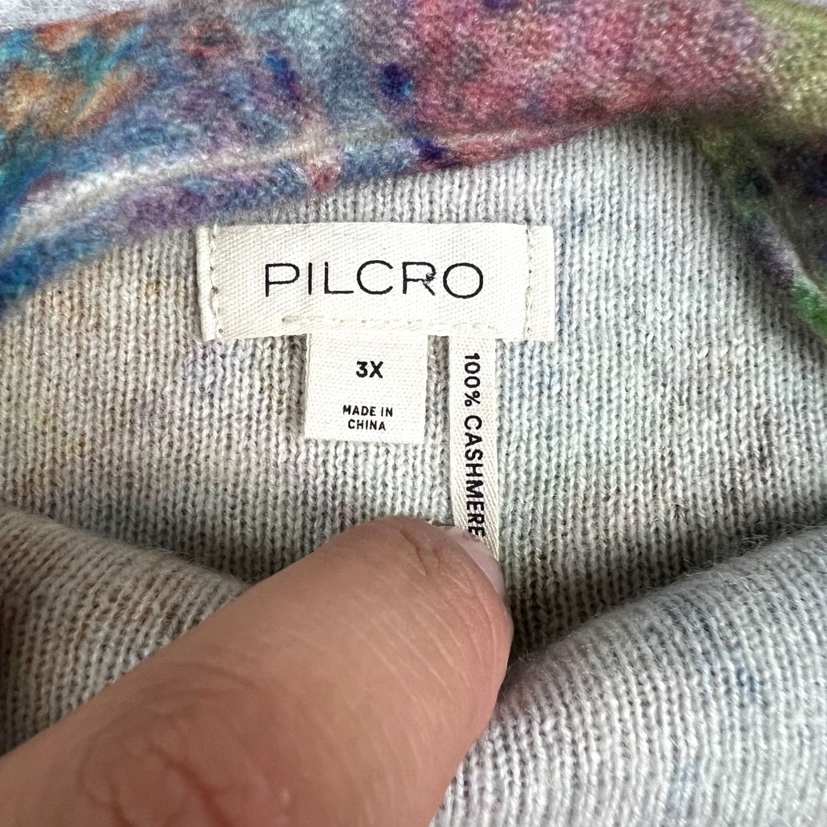 Anthropologie Anthropologie Sweater Womens 3X NEW Pilcro Cashmere Mock Neck Soft NWT Size XXL / US 16-18 / IT 52-54 - 5 Thumbnail