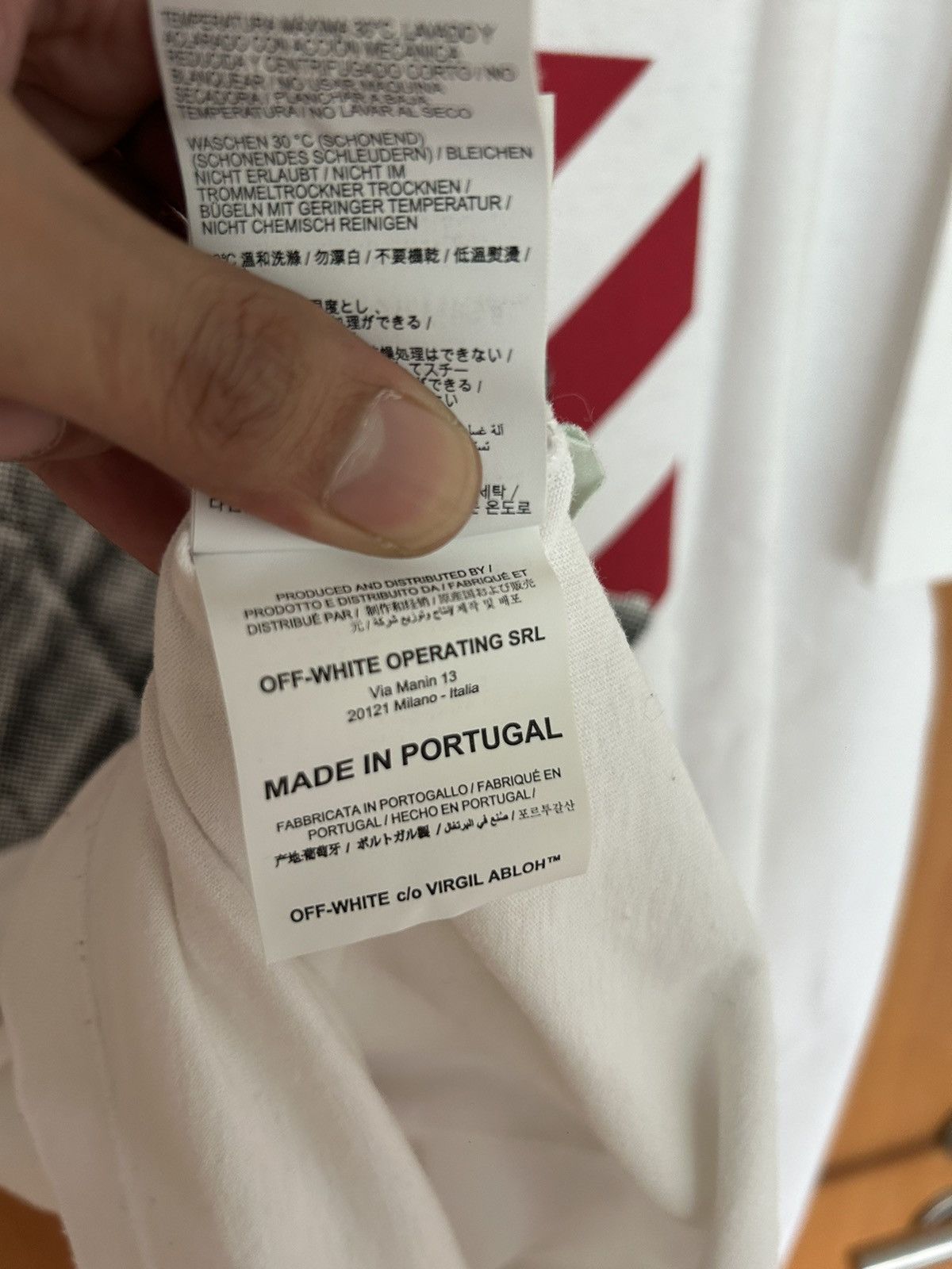 Jun Takahashi × Off-White × Undercover Off-White Undercover Tee Oversized Tee Size US L / EU 52-54 / 3 - 10 Thumbnail