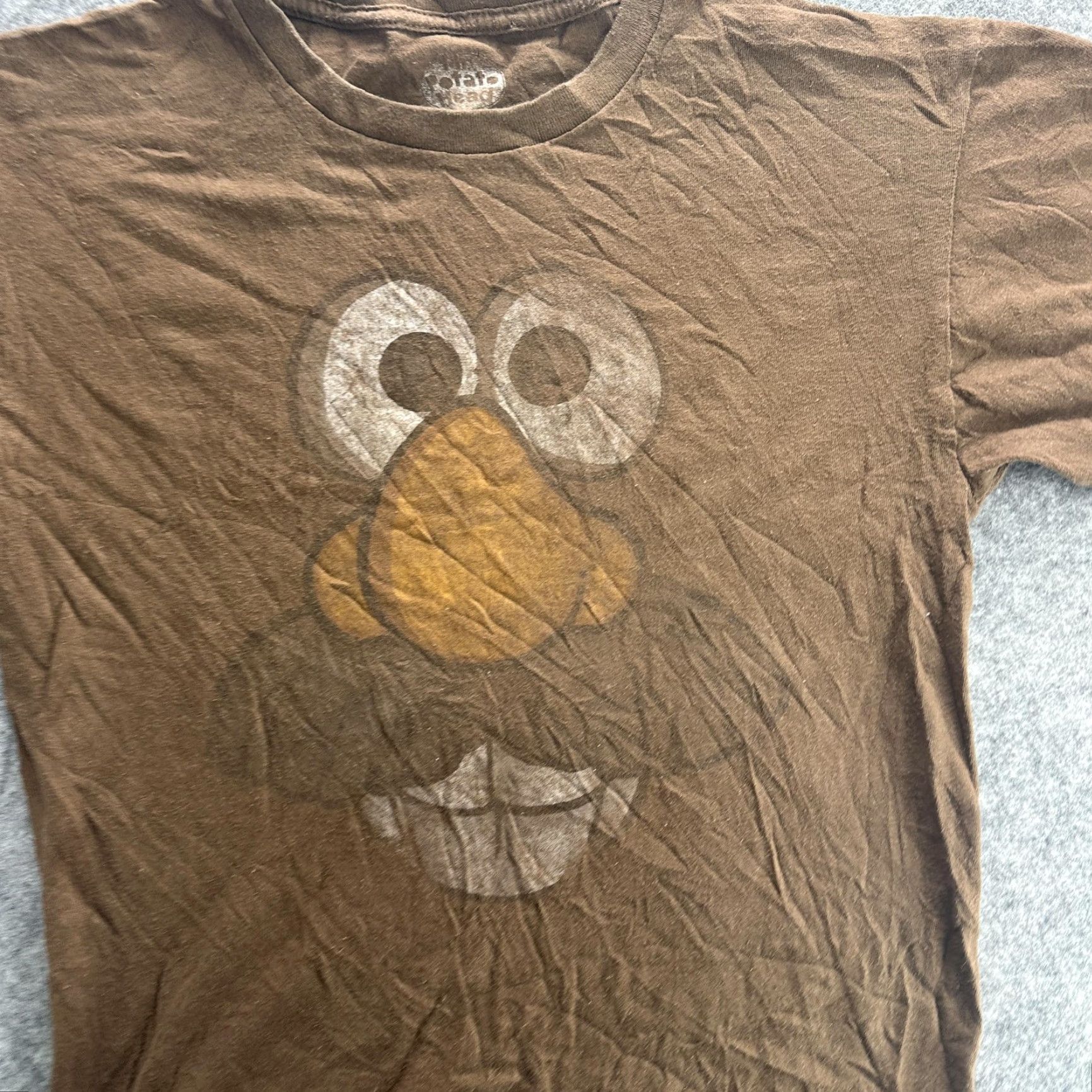 Vintage Mr Potato Head Shirt Mens Medium Cartoon Graphic T-Shirt Costume Halloween Cosplay Size US M / EU 48-50 / 2 - 2 Thumbnail
