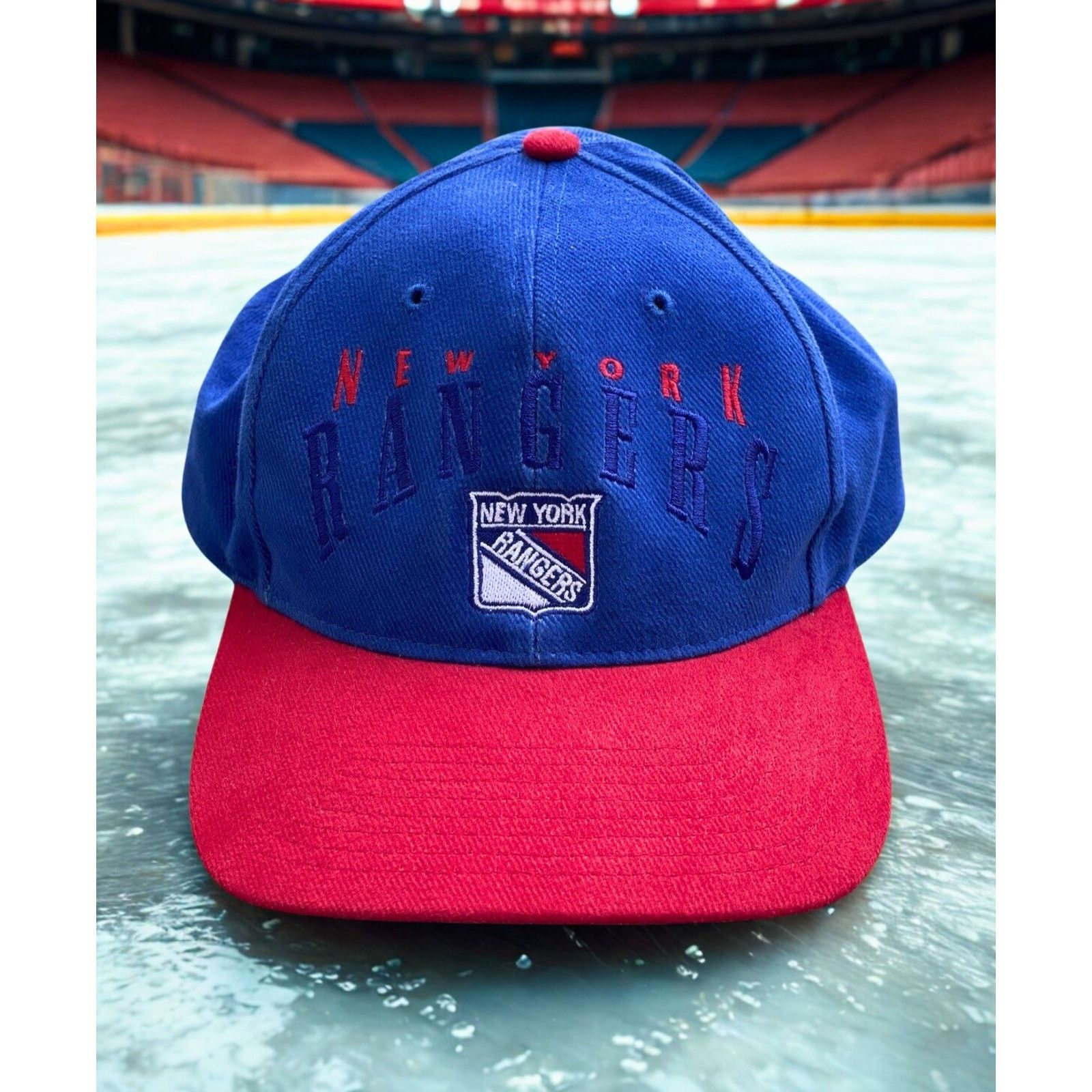 Twins Enterprise Inc. New York Rangers NHL Twins Enterprise Hat Vintage Strapback Size ONE SIZE - 12 Thumbnail