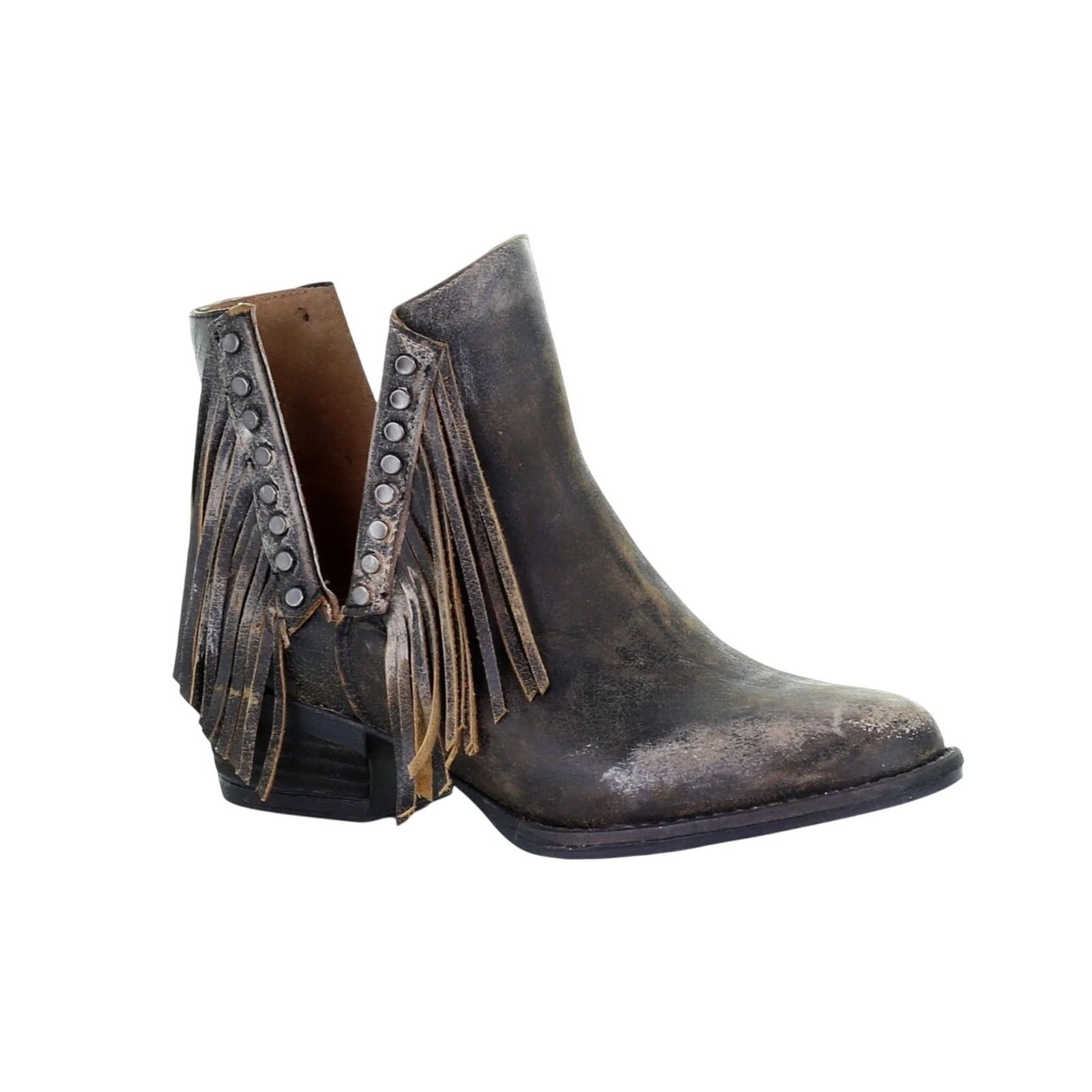 Corral Circle G by Corral Fringe Bootie Boots - Size 8.5 Size US 8.5 / IT 38.5 - 1 Thumbnail