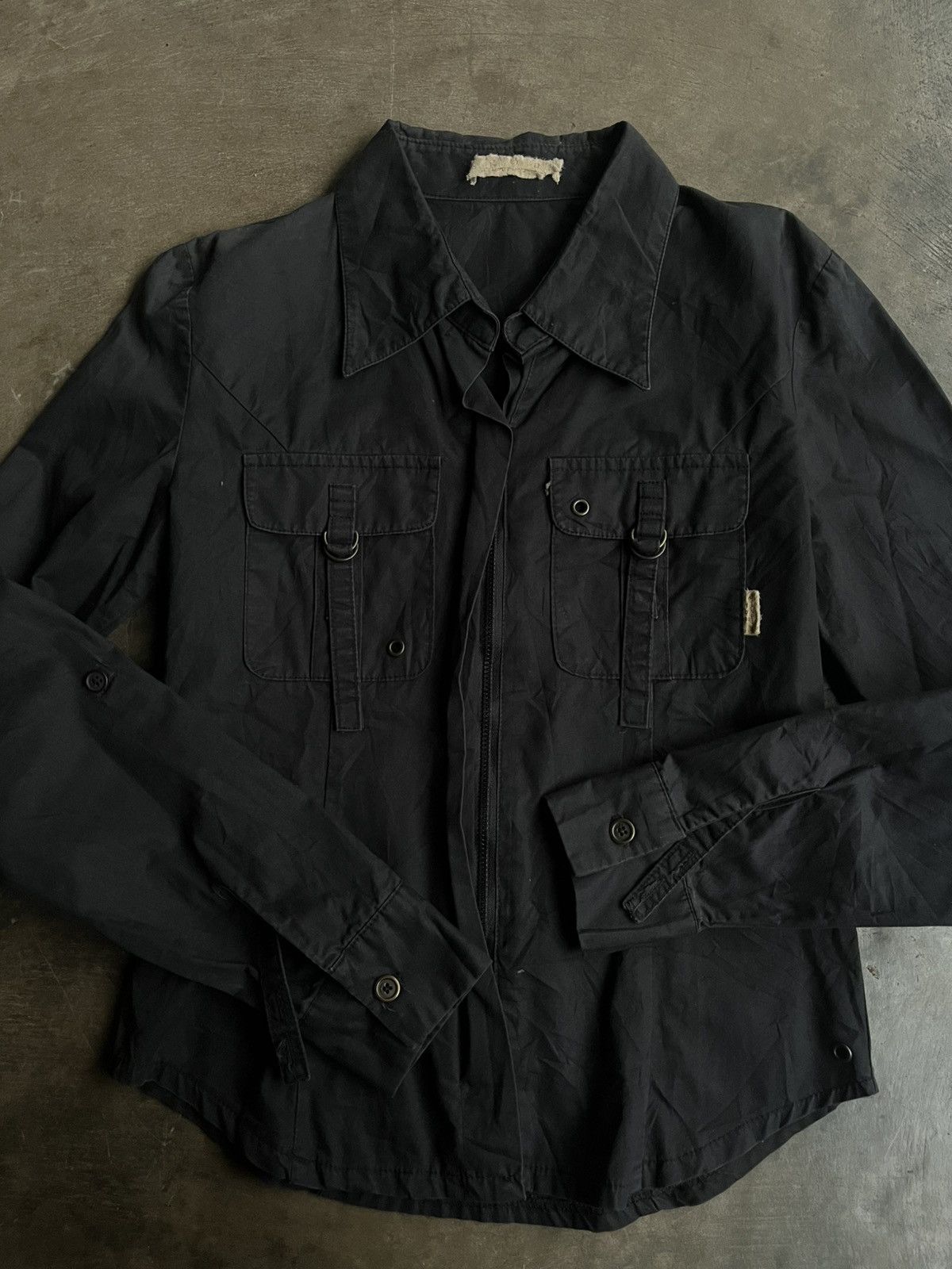 GOA G.O.A APOCALYPSE ZIPPER 00’S SHIRT BONTAGE TACTICAL JAPANESE Size US S / EU 44-46 / 1 - 3 Thumbnail