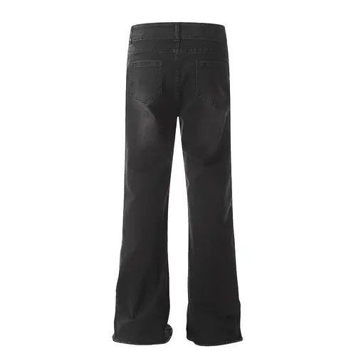 Japanese Brand Men's vintage washed distressed flared jeans Size US 32 / EU 48 - 3 Thumbnail