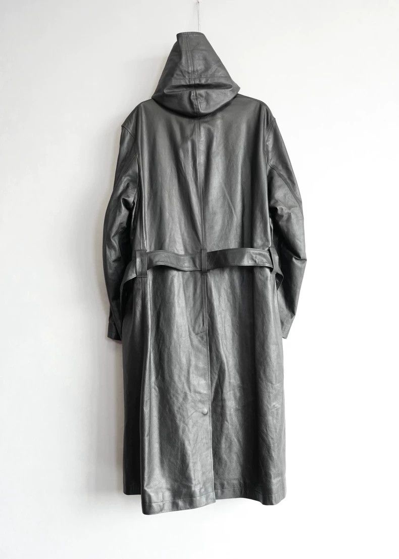 Yohji Yamamoto Yohji Yamamoto21SS Katayama Isamu Co-branded Hooded Leather Size US M / EU 48-50 / 2 - 2 Thumbnail