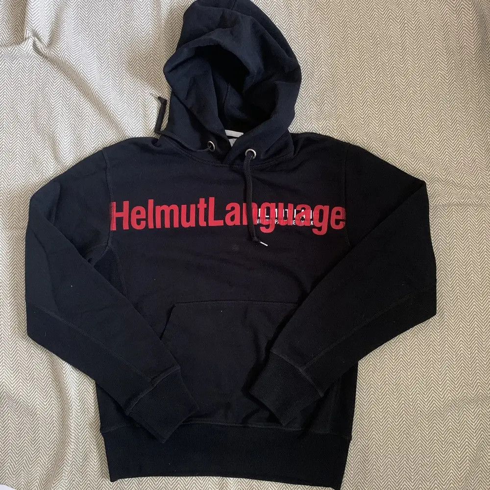 Helmut Lang Helmut Lang Standart Hoody Sasalt Black S Size US S / EU 44-46 / 1 - 4 Thumbnail