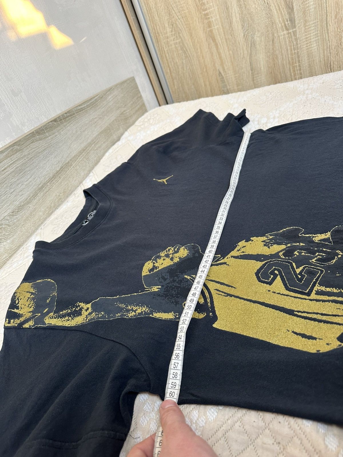 Jordan Brand 🔥 90s Vintage Nike Air Jordan Big Logo T Shirt NBA Size US XL / EU 56 / 4 - 11 Thumbnail