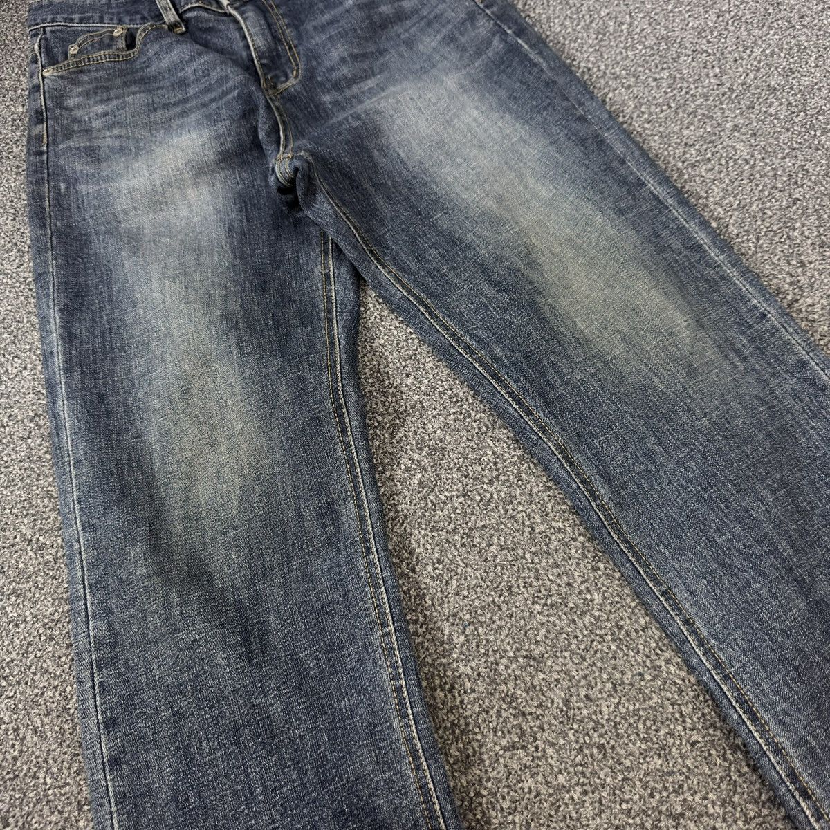 Indigo 🇯🇵 Japanese Indigo Denim Rugged Jeans Size US 30 / EU 46 - 4 Thumbnail