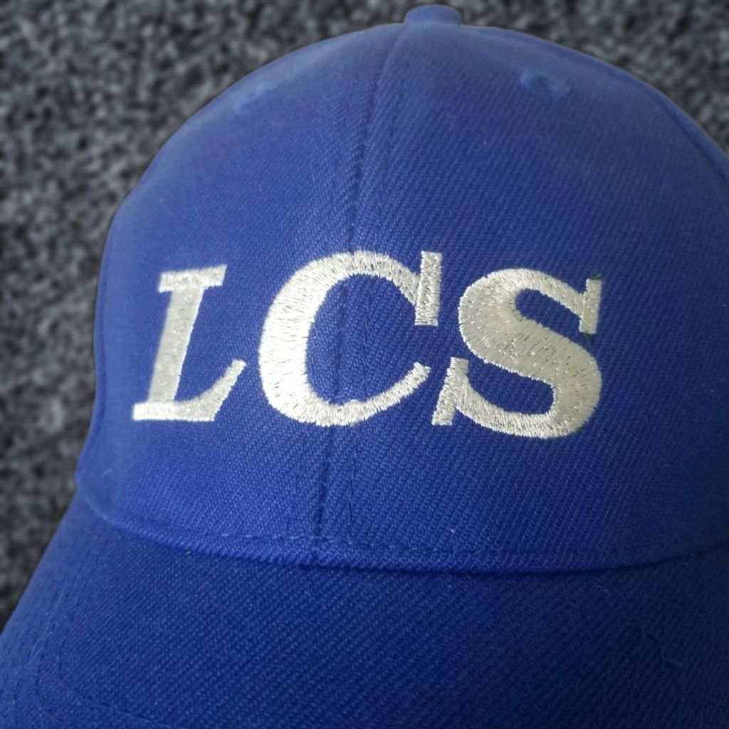 Vintage Vintage LCS Baseball Hat Dad Cap Embroidered OTTO Navy Adjustable Size ONE SIZE - 1 Thumbnail