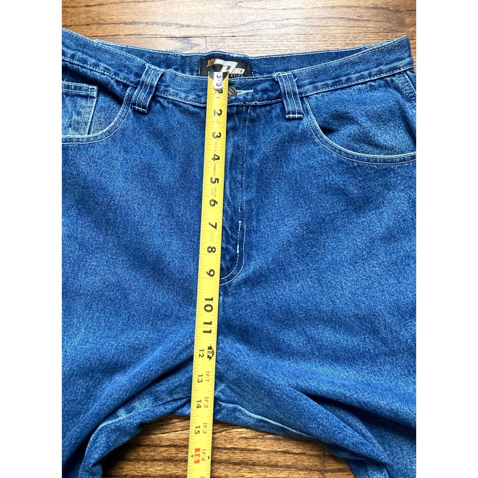 Fubu VINTAGE FUBU Jeans Baggy 36x29 Denim Mens D3D Innovations 5-Pocket Logo Embroidered Hip Hop Streetwear Size US 36 / EU 52 - 5 Thumbnail