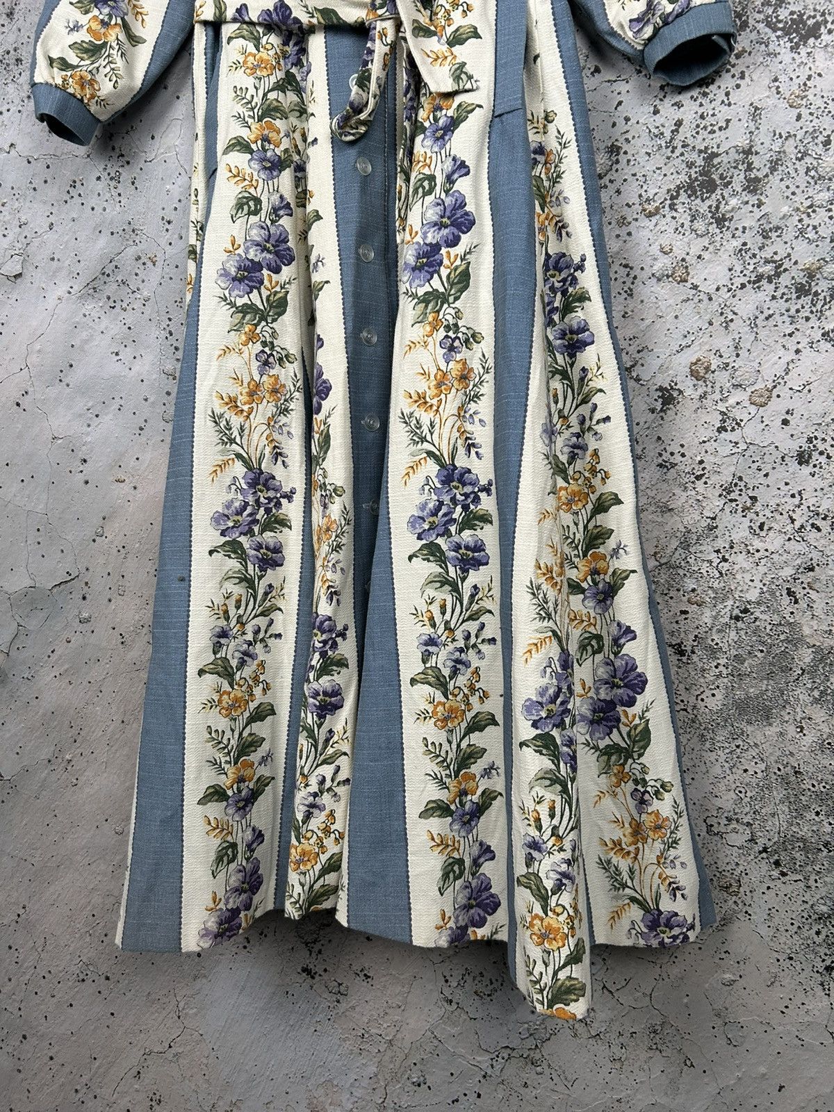 Japanese Brand Avant Garde Floral Coat Jacket Alternative 90s Vintage Size US L / EU 52-54 / 3 - 3 Thumbnail