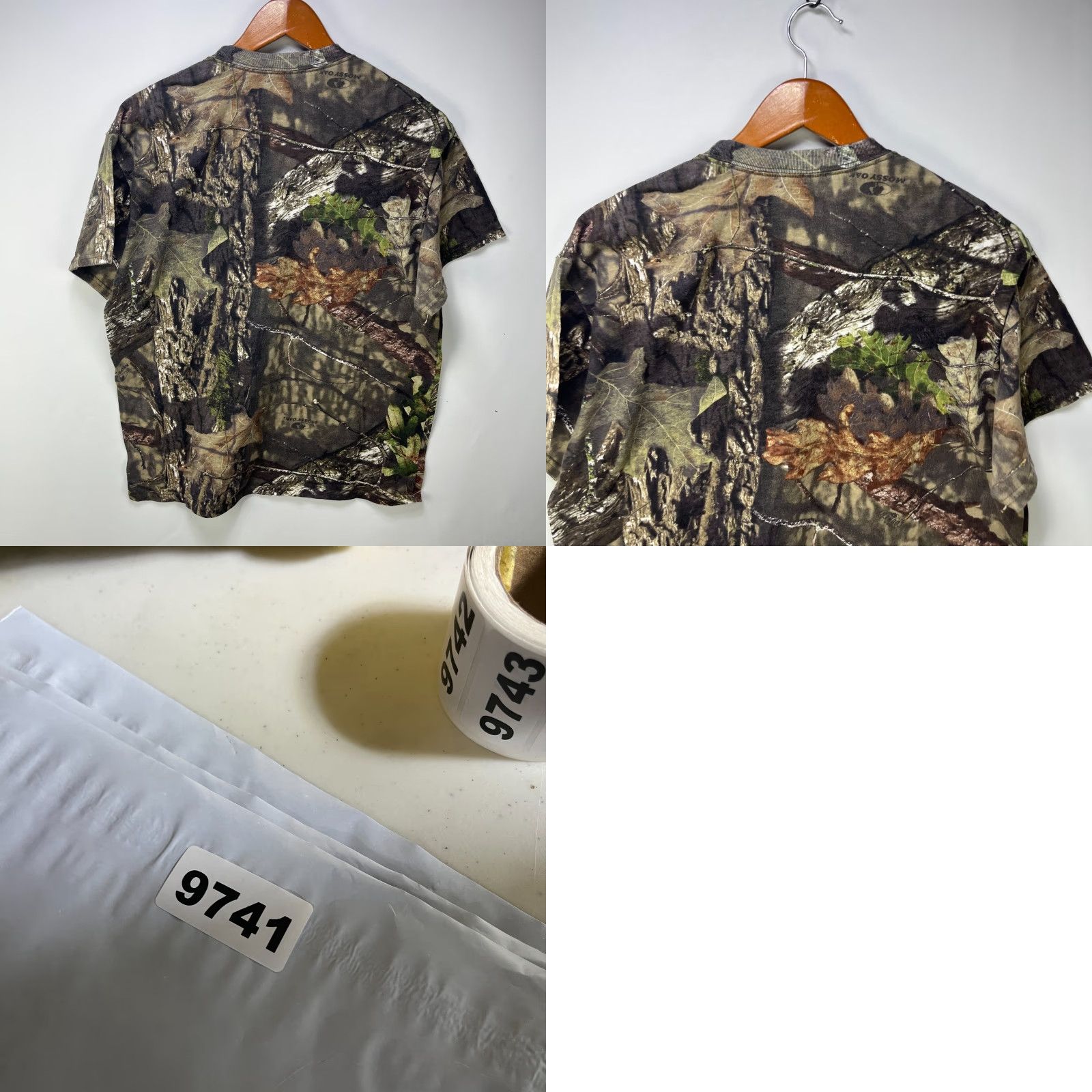 Vintage VINTAGE Mossy Oak Tree Camo T-Shirt Large Men Size US L / EU 52-54 / 3 - 8 Thumbnail