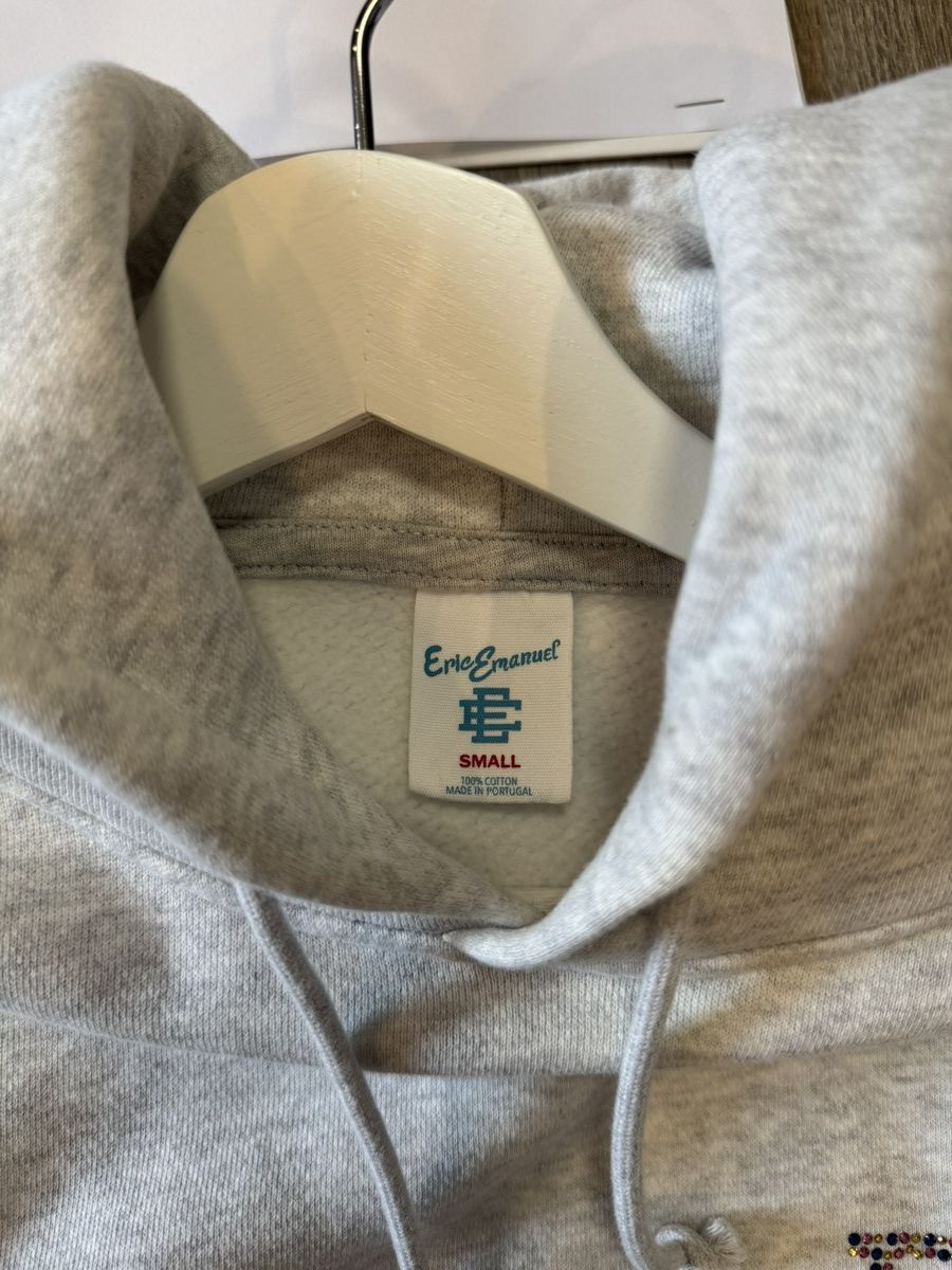 Eric Emanuel Eric Emanuel Grey Swarovski Collab Hoodie Size US S / EU 44-46 / 1 - 3 Thumbnail