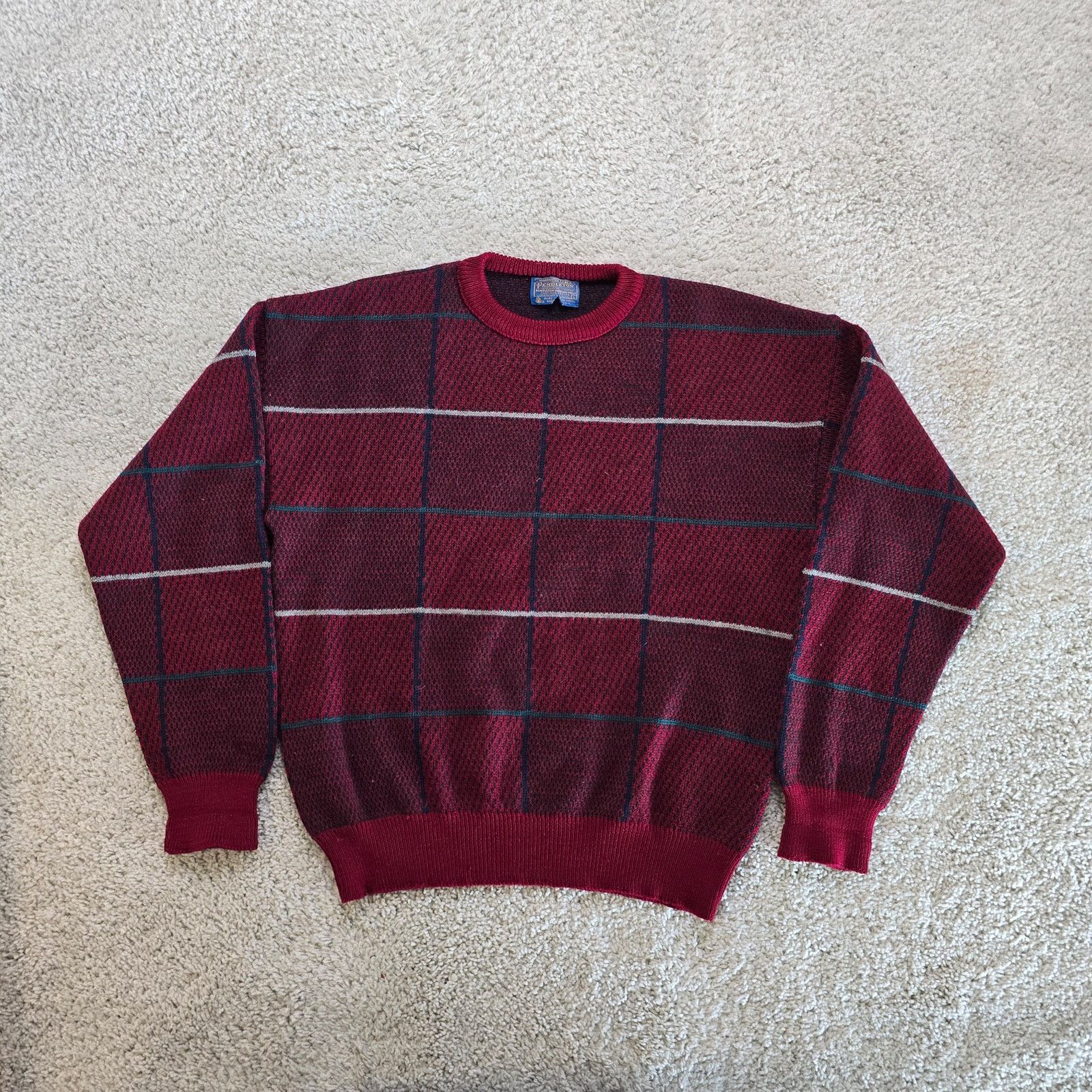 Pendleton Pendleton Vintage VTG Mens Crewneck Christmas Sweater L Size US L / EU 52-54 / 3 - 1 Thumbnail