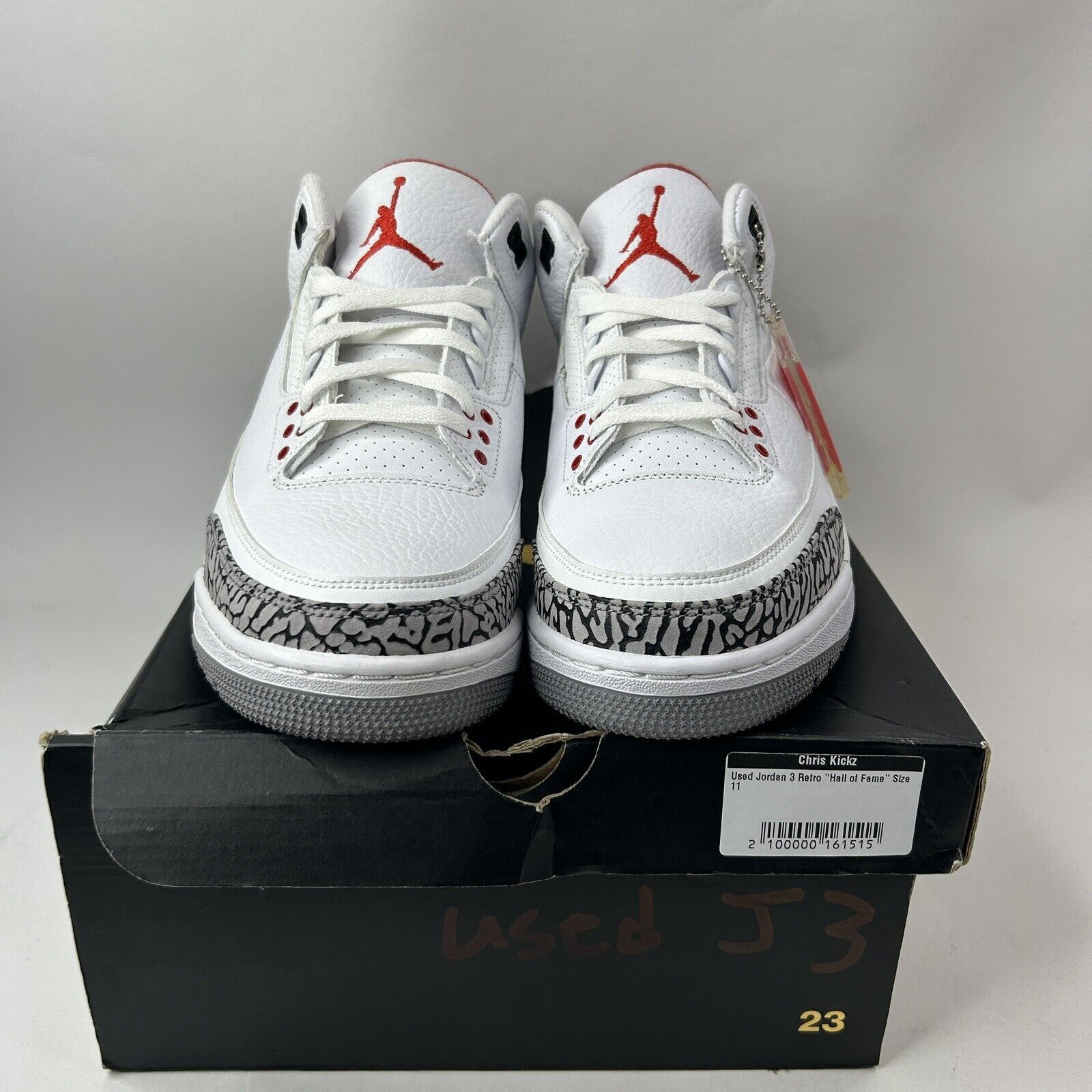 Nike Nike Air Jordan 3 Retro “Hall of Fame/Katrina” 2024 Size US 11 / EU 44 - 2 Thumbnail