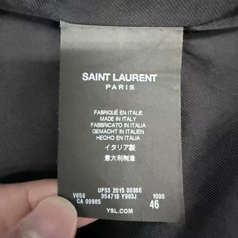 Saint Laurent Paris Saint Laurent Paris Classic baseball jacket-2506 Size US S / EU 44-46 / 1 - 4 Thumbnail