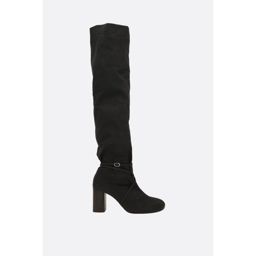 Lemaire LEMAIRE Knotted Anatomic Black Canvas Boots New & Authentic Size US 11 / IT 41 - 1 Thumbnail