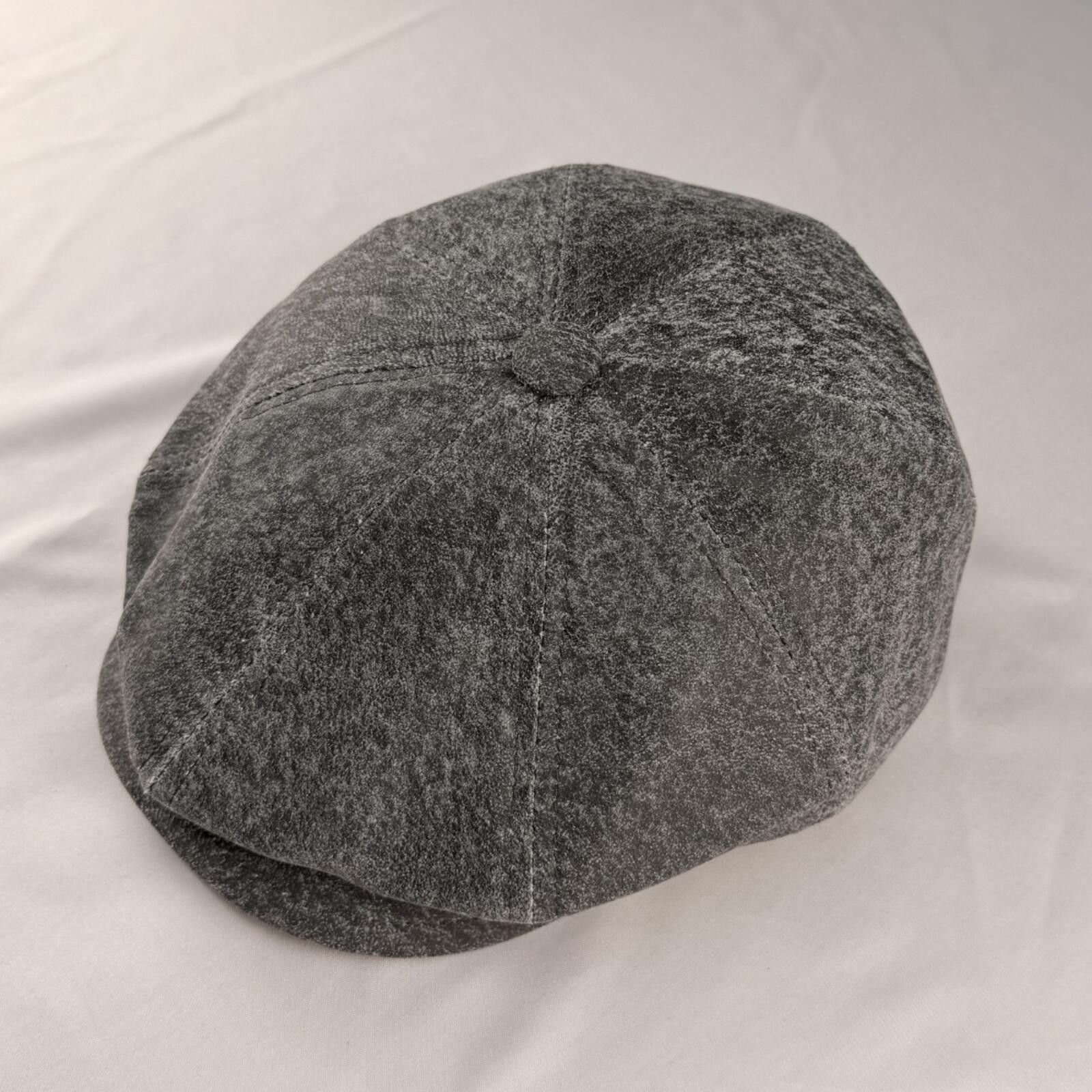 Other Genuine Leather Flat Cap |Peaky Blinders Inspired 104 M Size Size ONE SIZE - 3 Thumbnail