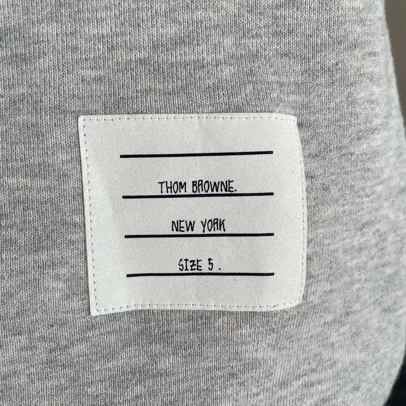 Thom Browne Thom Browne size4 Knitted hoodie Size US XL / EU 56 / 4 - 4 Thumbnail