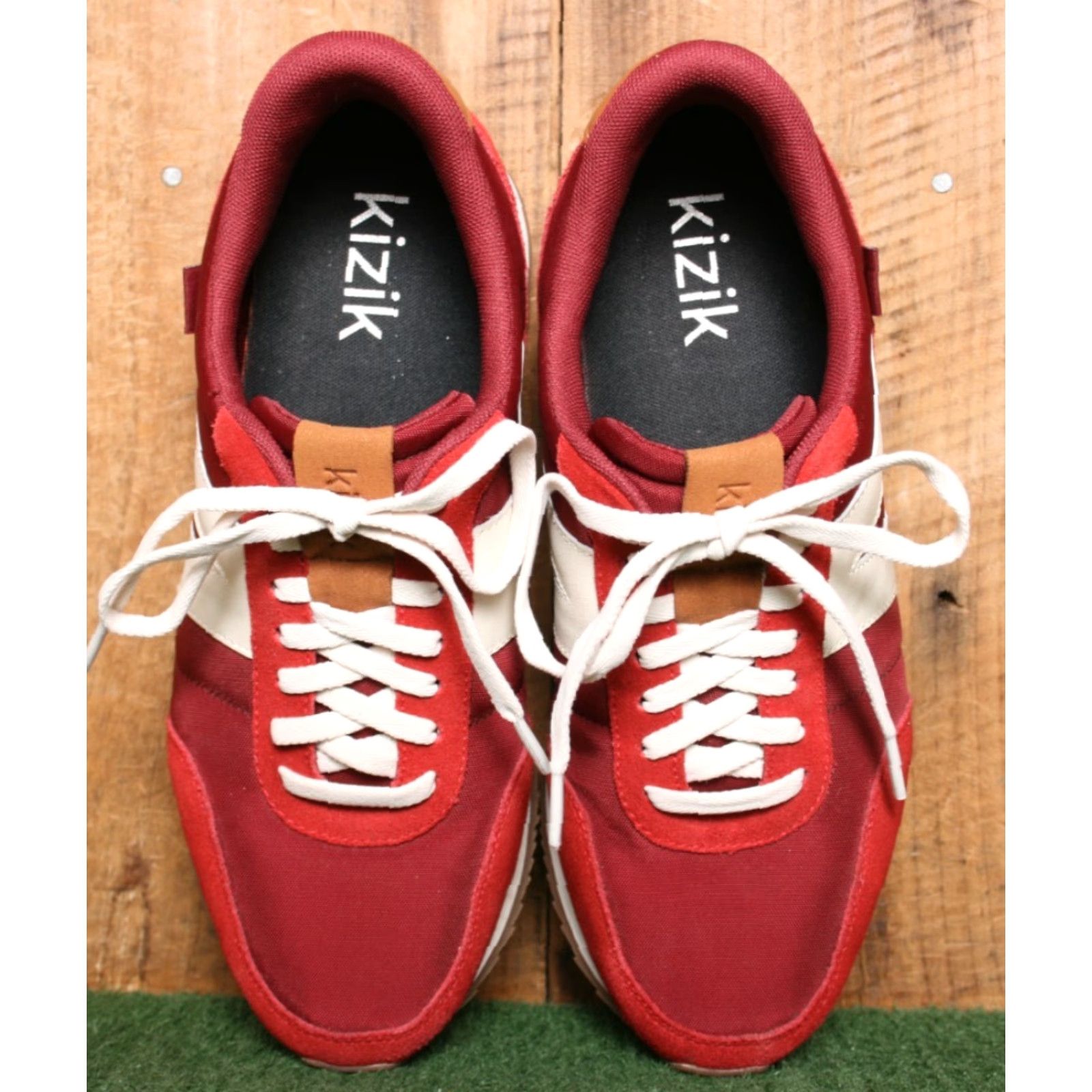 Vintage KIZIK Milan Salsa Red Sneakers Unisex Adults 9.5 11 Women's 11 Extra Details Not Included Size US 10 / IT 40 - 4 Thumbnail