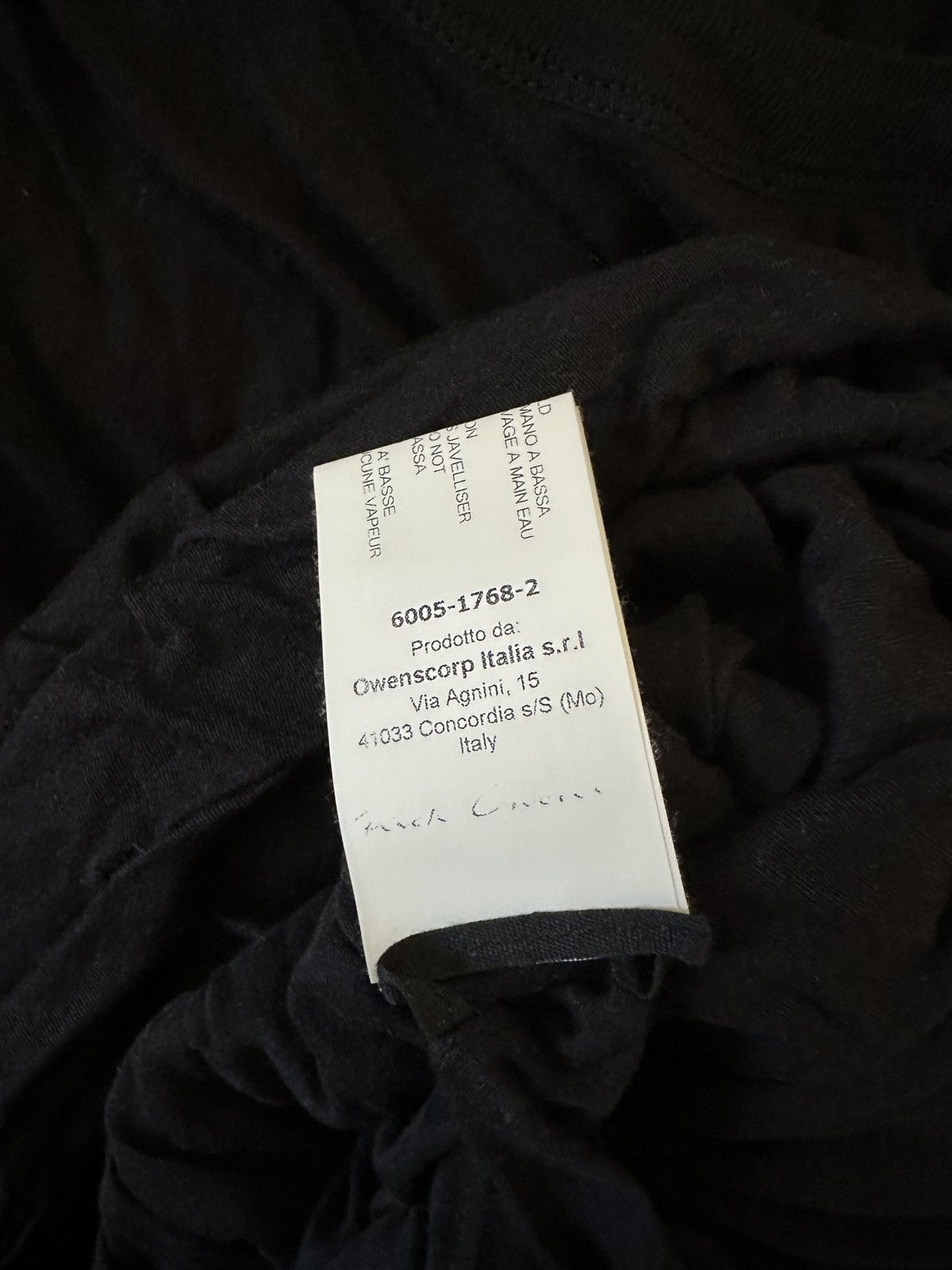 Rick Owens SS16 UC Double Layer T Size US M / EU 48-50 / 2 - 4 Thumbnail