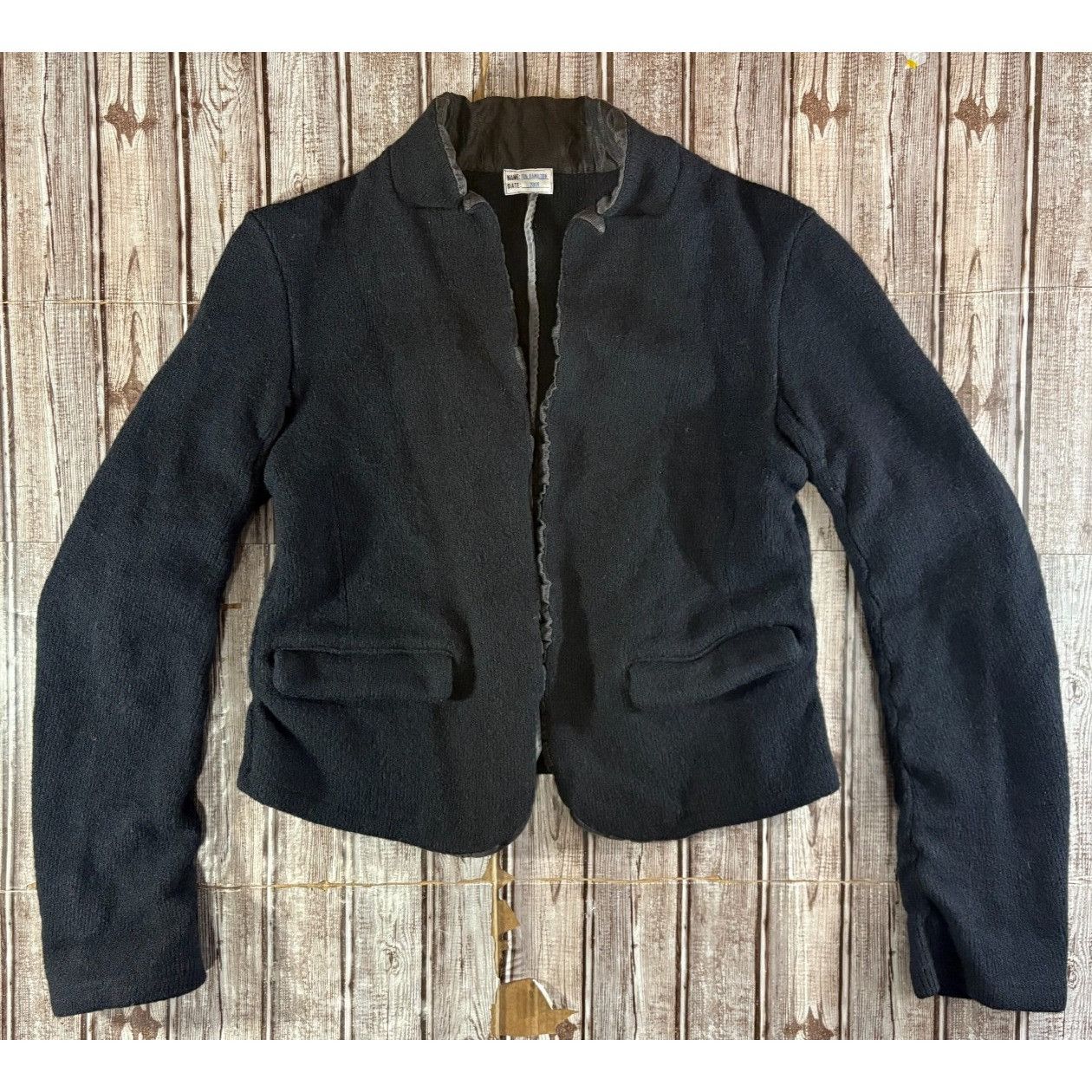 Tim Hamilton Tim Hamilton 2009 wool heavyweight unstructured blazer jacke Size 40R - 1 Thumbnail
